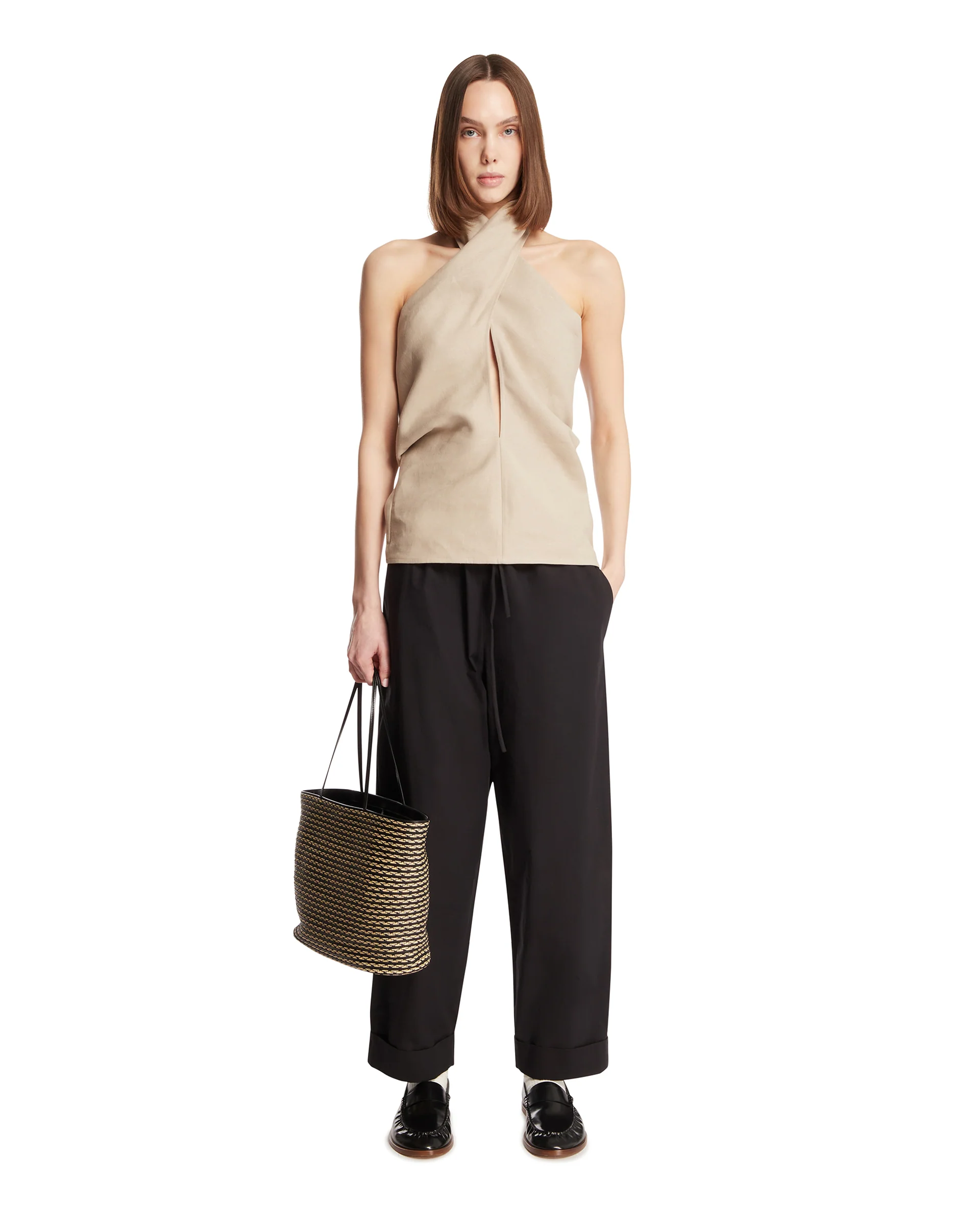 Top Incrociato Beige - Image 3