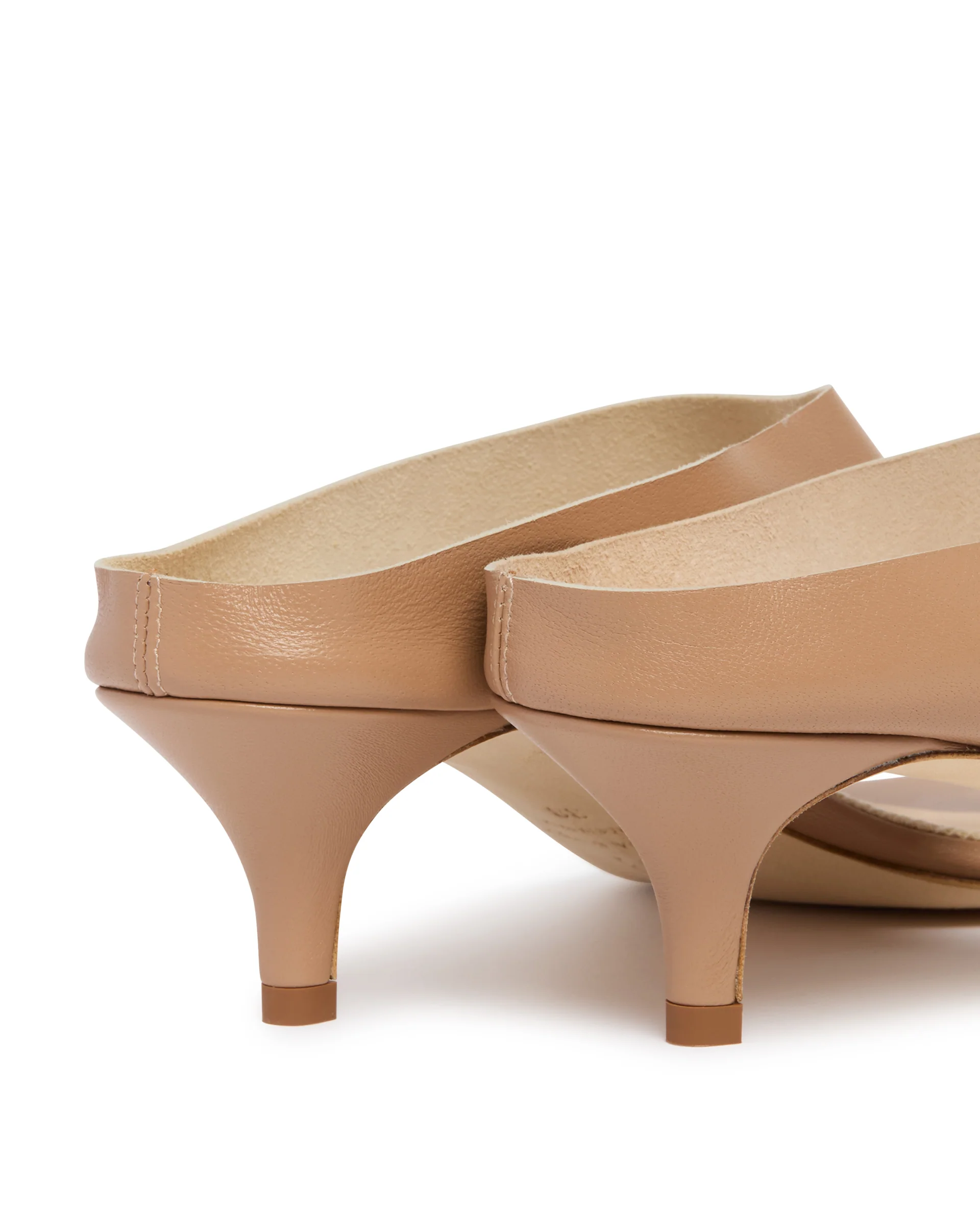 Sandali Infradito In Pelle Beige - Image 6