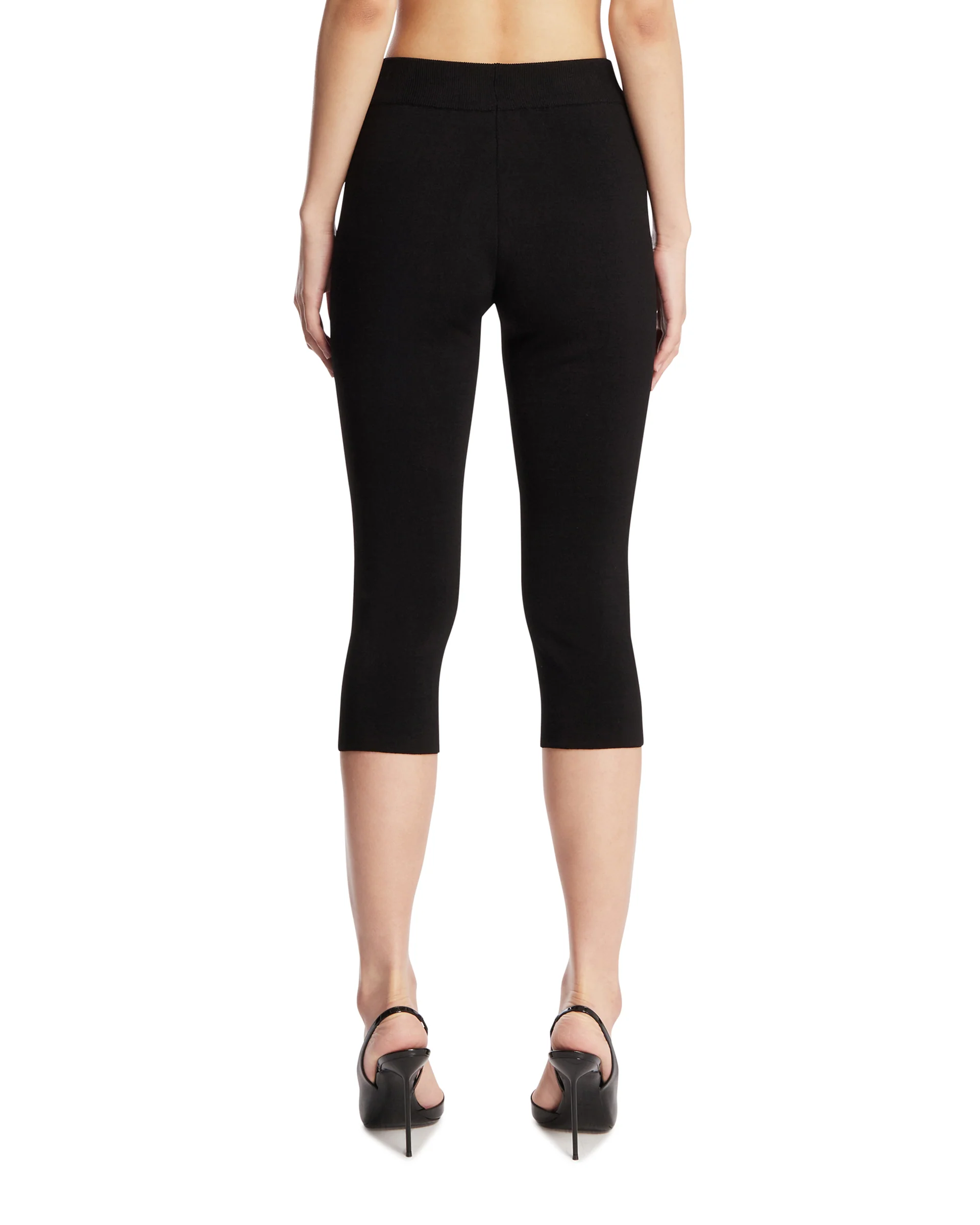 Pantaloni Capri Neri - Image 5
