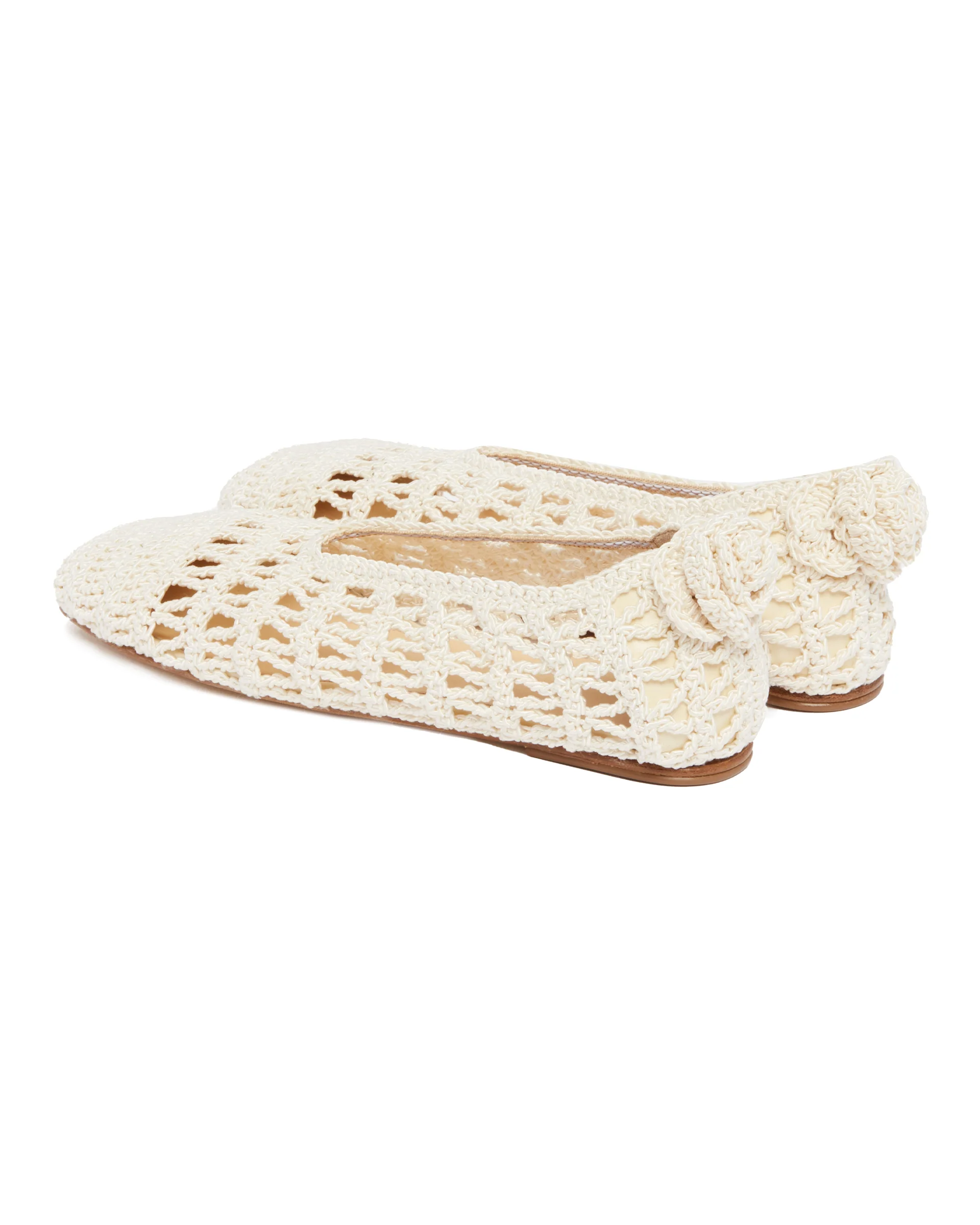 Ballerine Crochet Bianche - Image 5