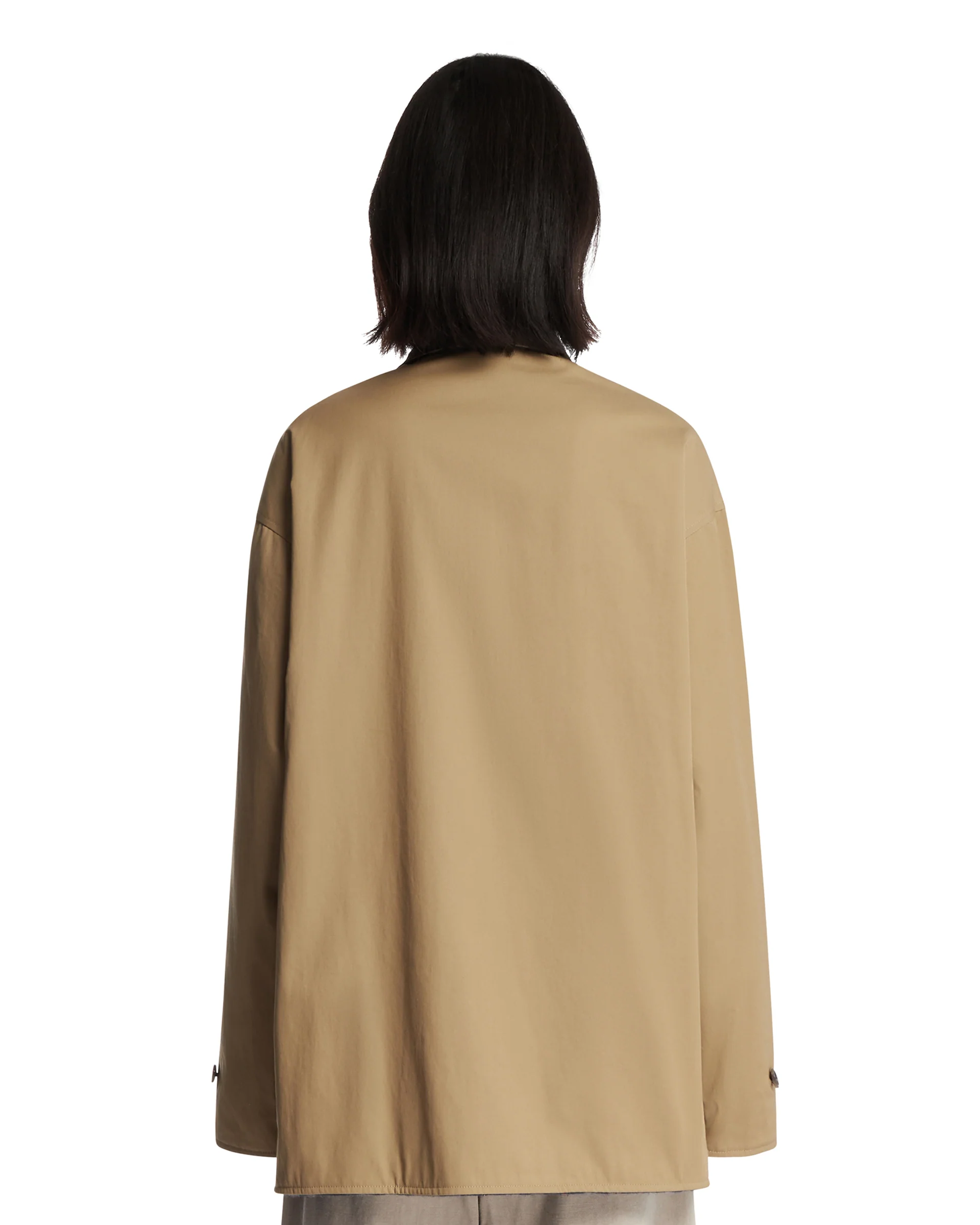 Caban Reversibile Beige - Image 4