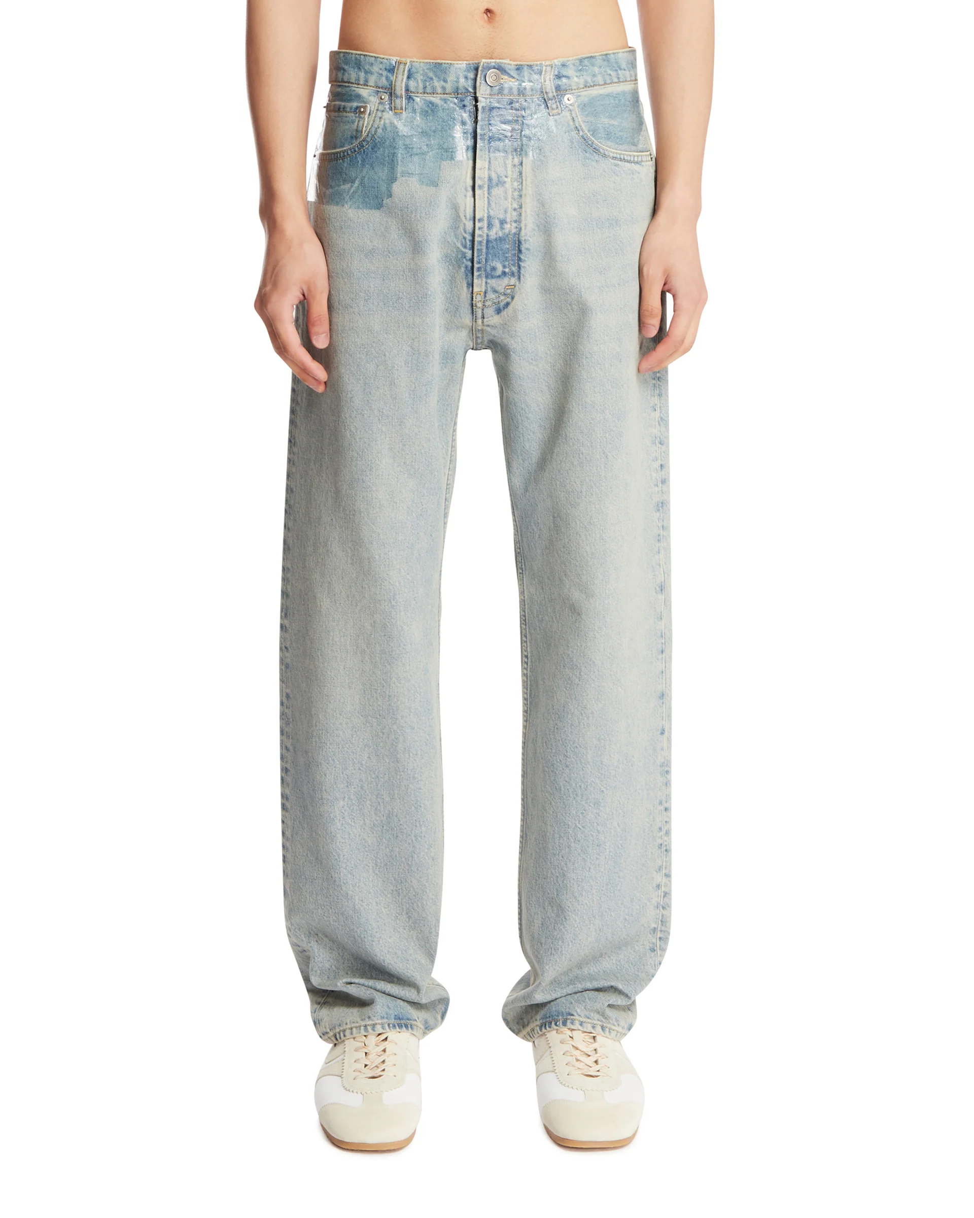 Jeans A Cinque Tasche Blu