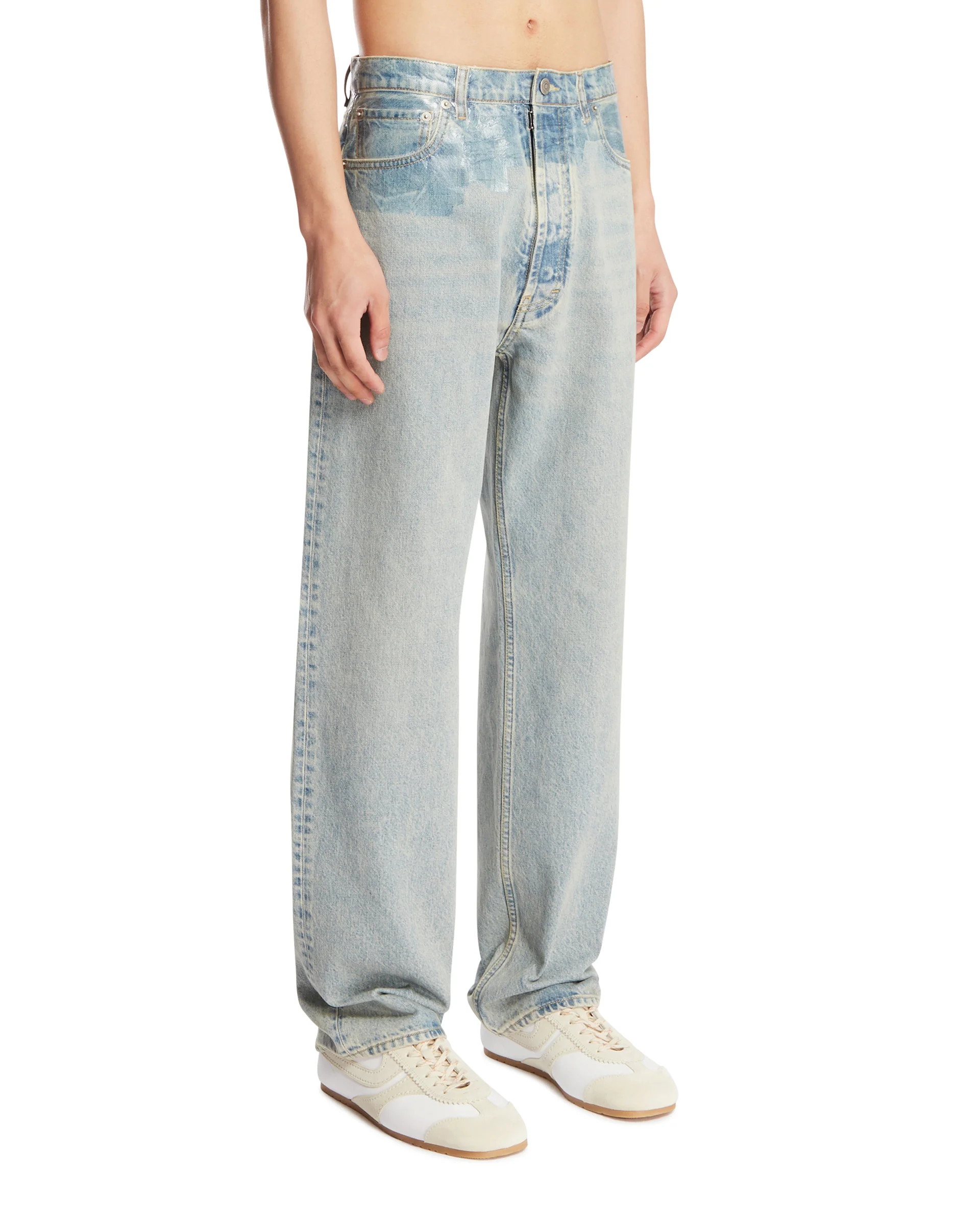 Jeans A Cinque Tasche Blu - Image 2