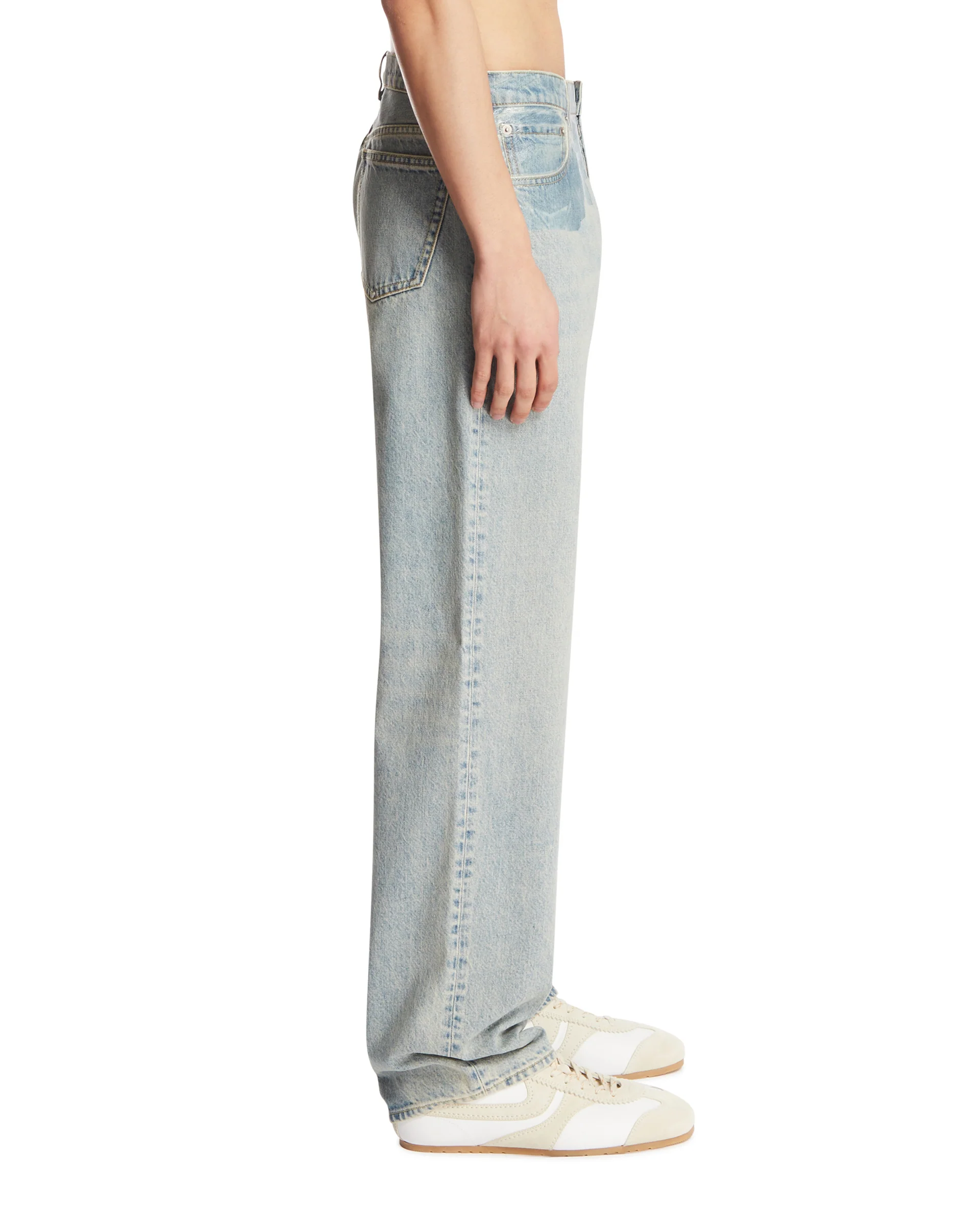 Jeans A Cinque Tasche Blu - Image 4