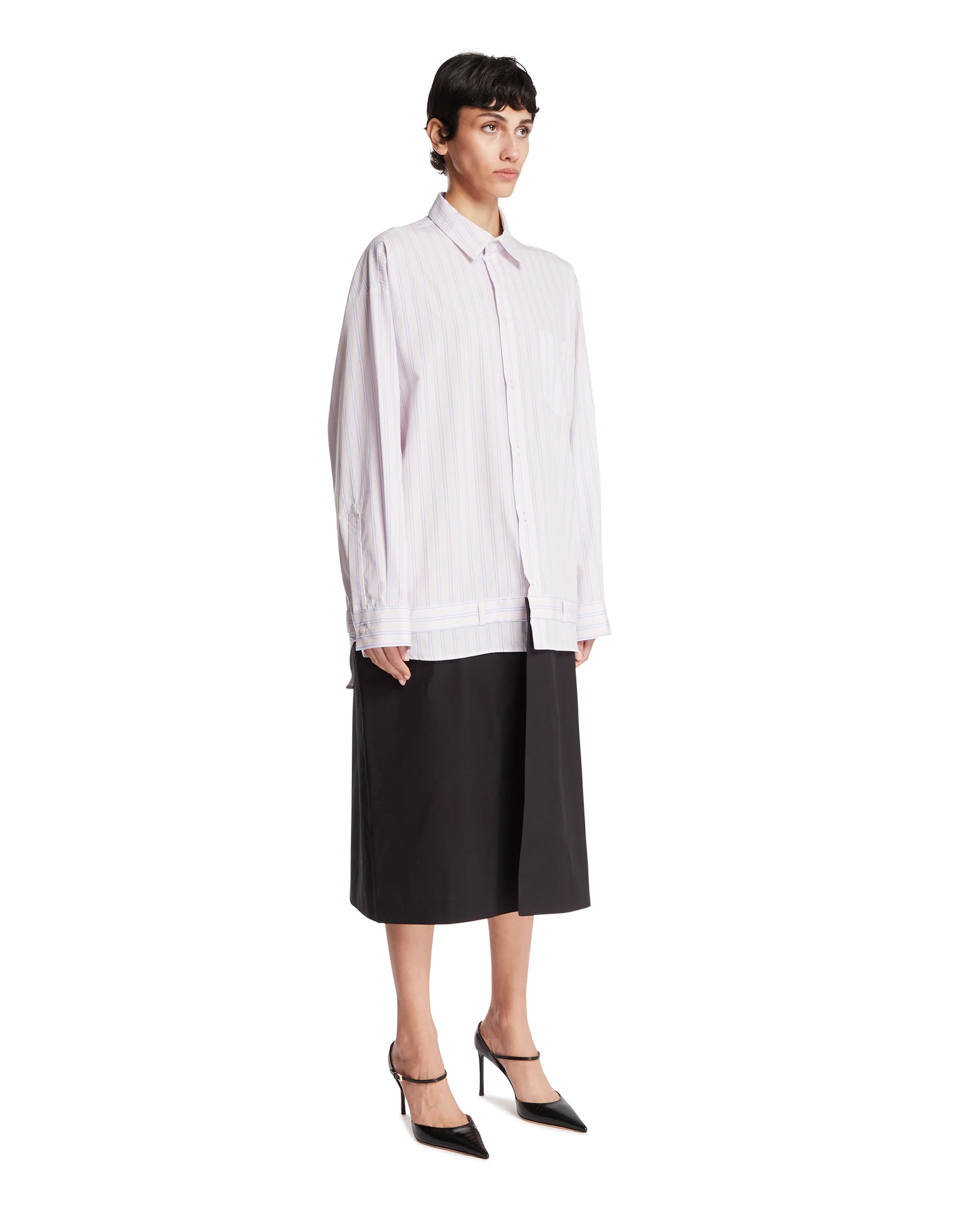 Abito Chemisier Oversize Rosa - Image 2