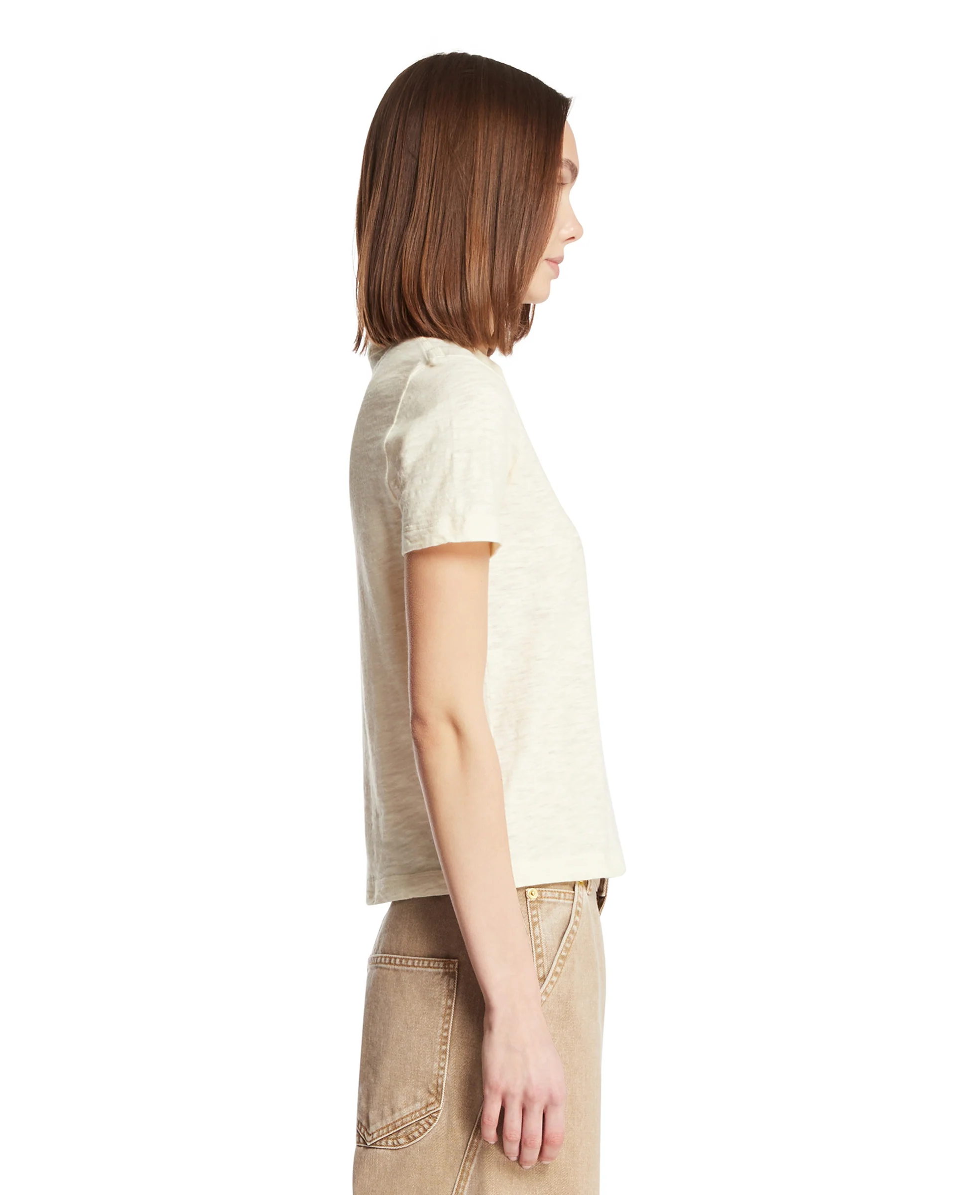 T-Shirt Con Logo Gialla - Image 4