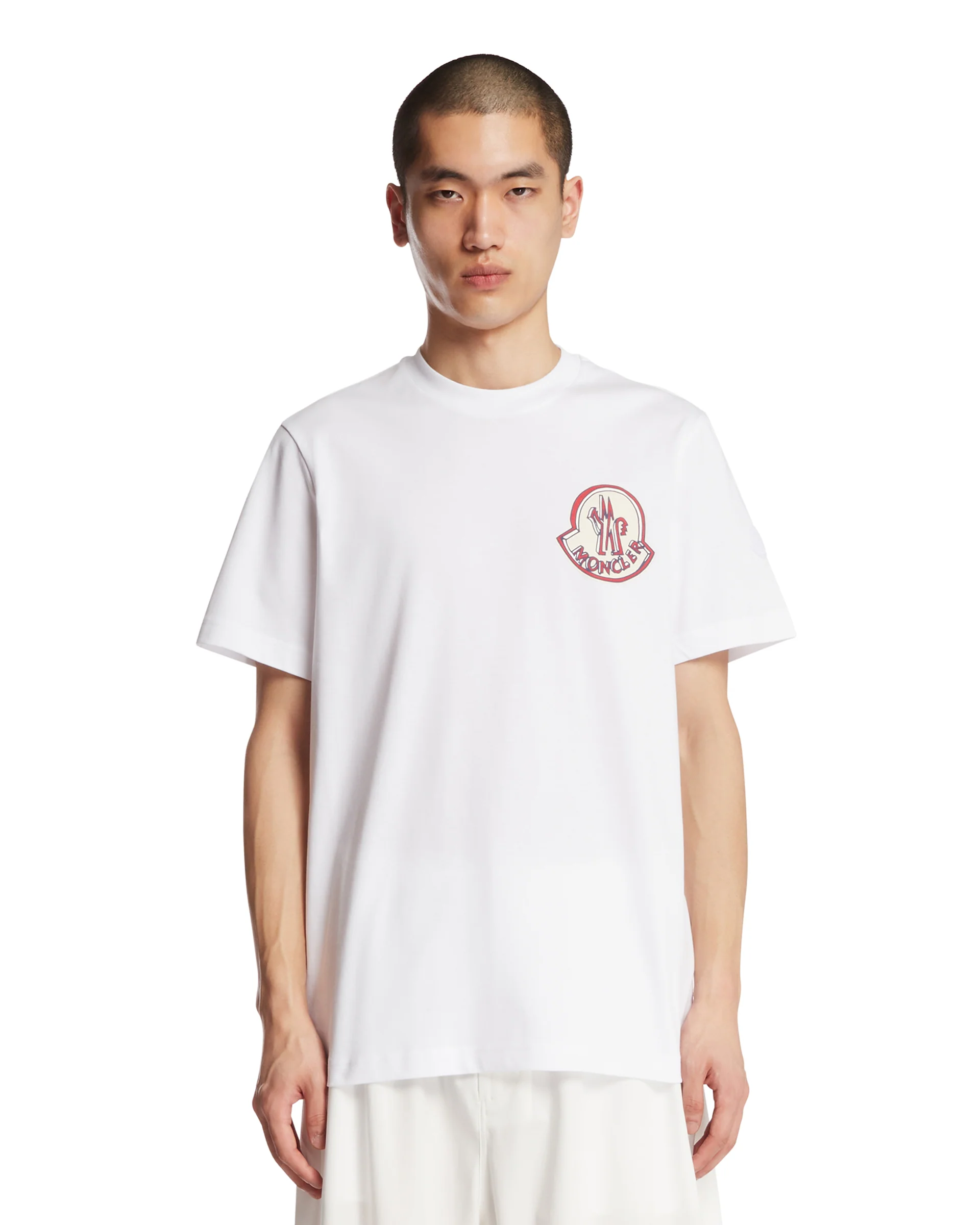 T-Shirt Con Logo Bianca