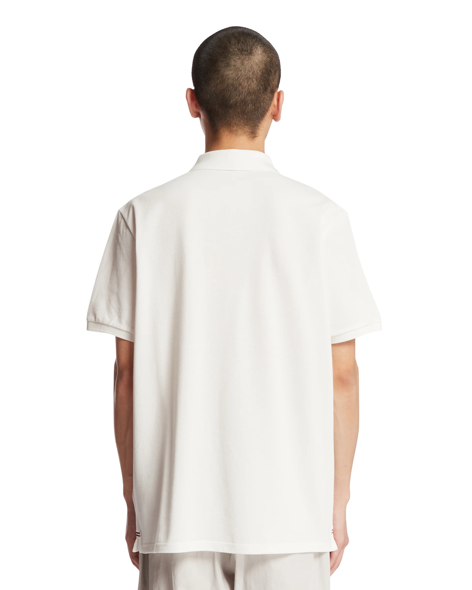 Polo Triplo Patch Bianca - Image 5