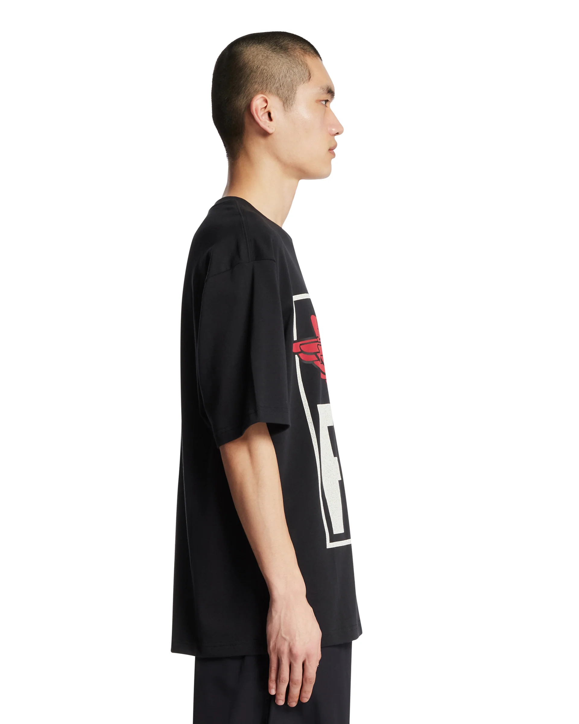 Air Jordan x Levi's T-Shirt Stampata Nera - Image 4