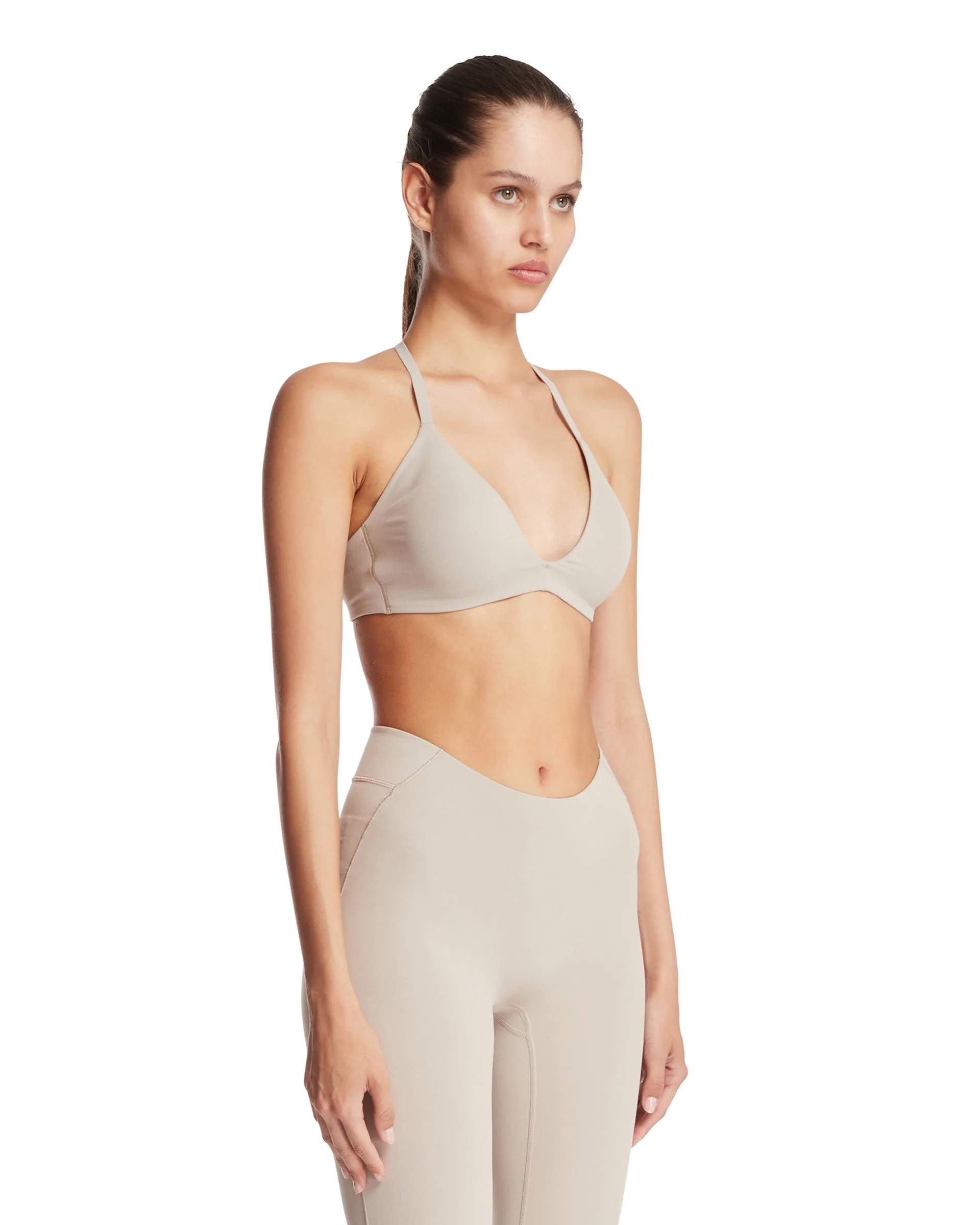 NikeSKIMS Top Studio Stretch Beige - Image 2