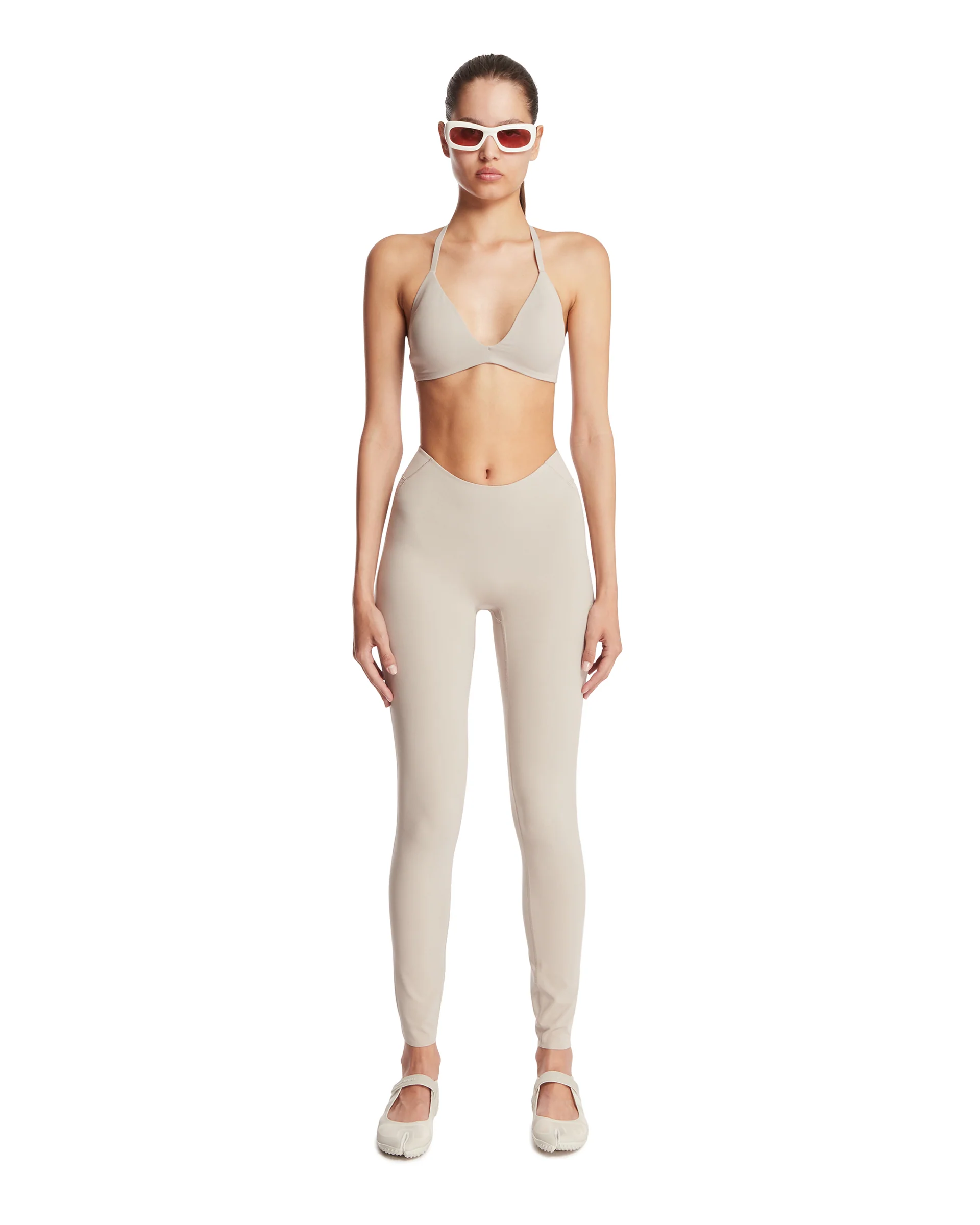 NikeSKIMS Top Studio Stretch Beige - Image 3