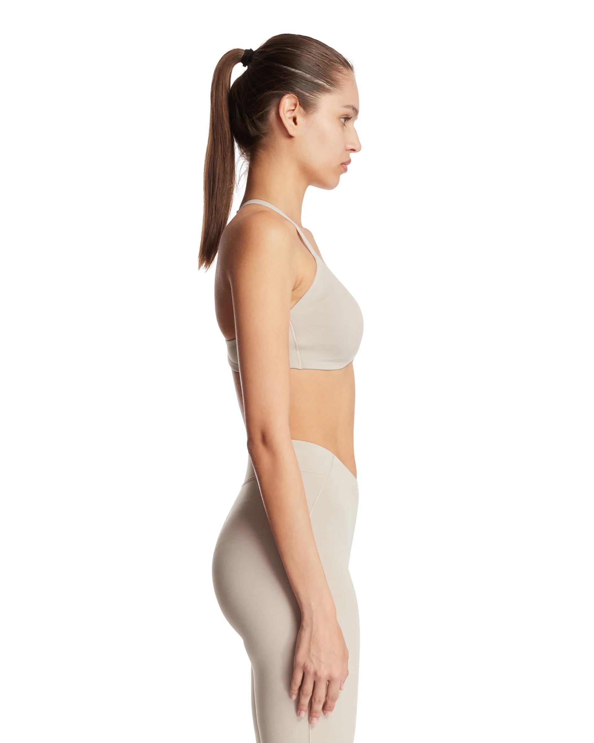 NikeSKIMS Top Studio Stretch Beige - Image 4