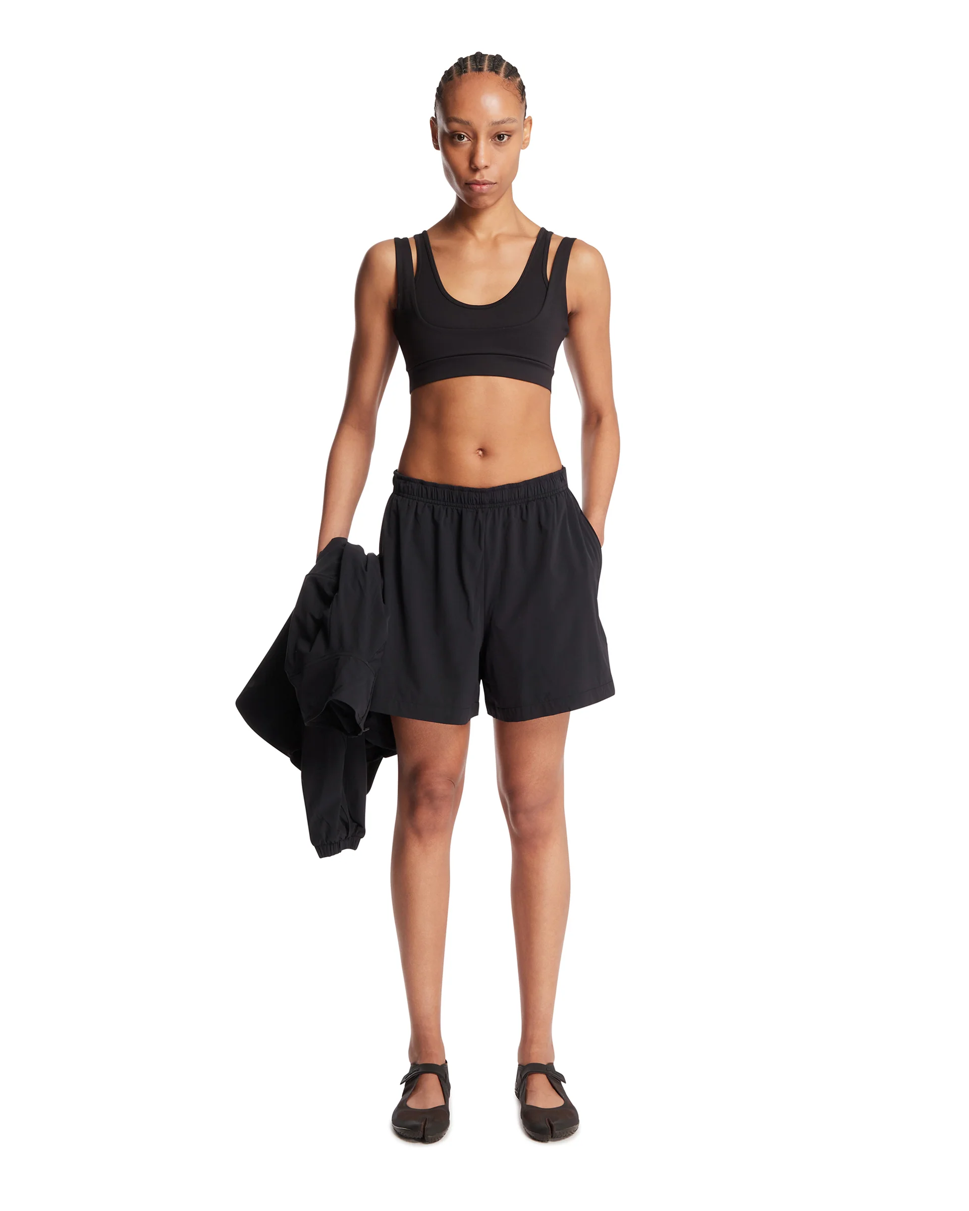 NikeSKIMS 5 Track Shorts Neri - Image 3