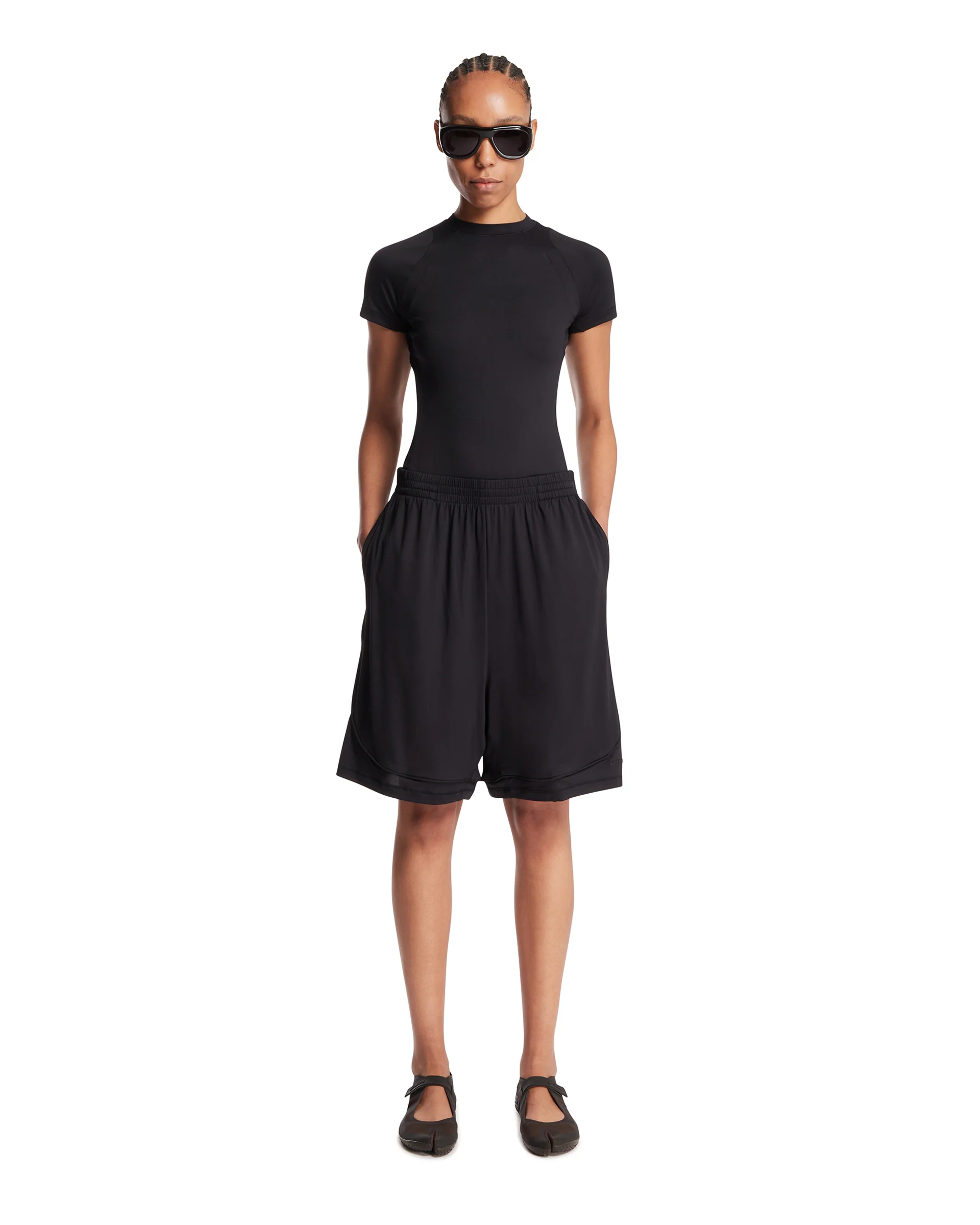 NikeSKIMS Shorts Airy Relaxed Neri - Image 3