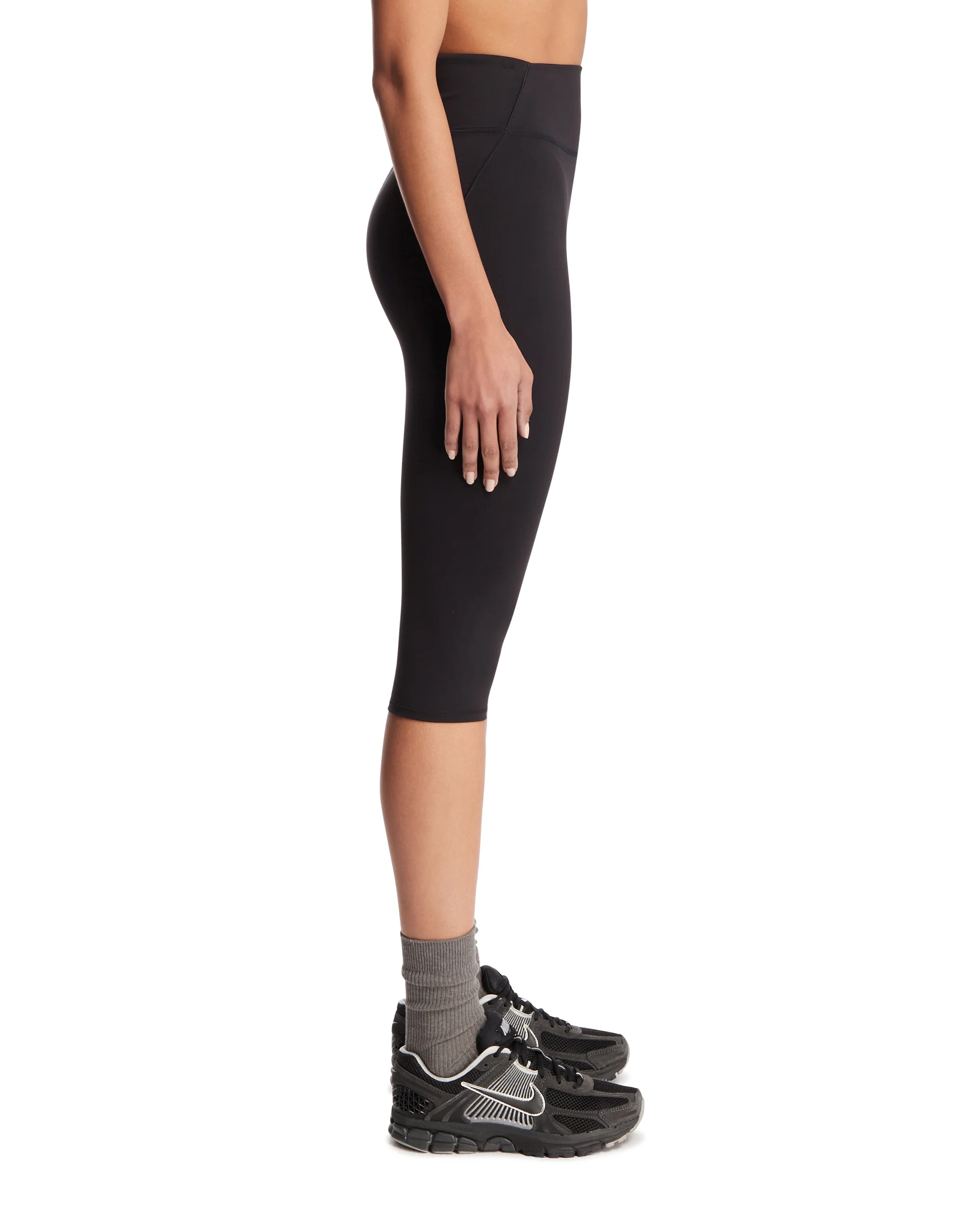 NikeSKIMS Leggings Cropped Neri - Image 4