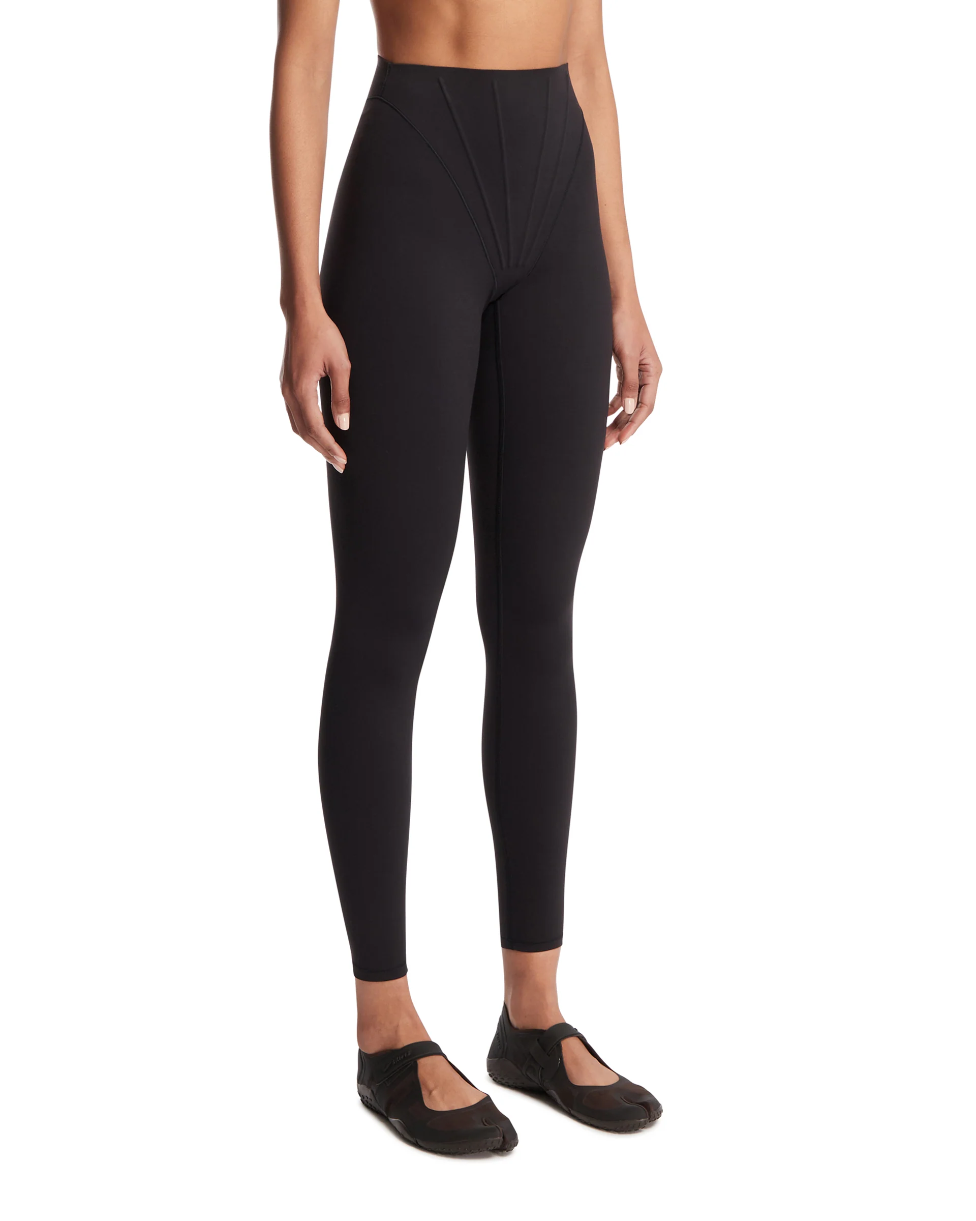 NikeSKIMS Leggings A Vita Alta Neri - Image 2