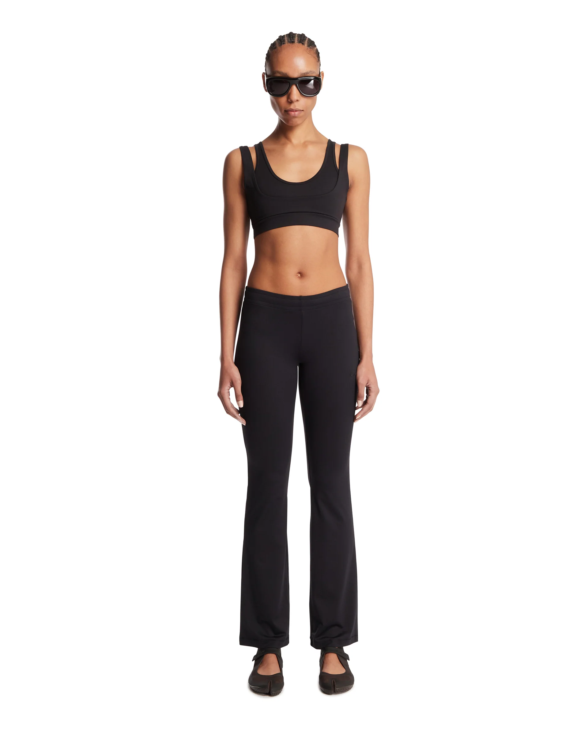 NikeSKIMS  Pantaloni A Vita Bassa Neri - Image 3