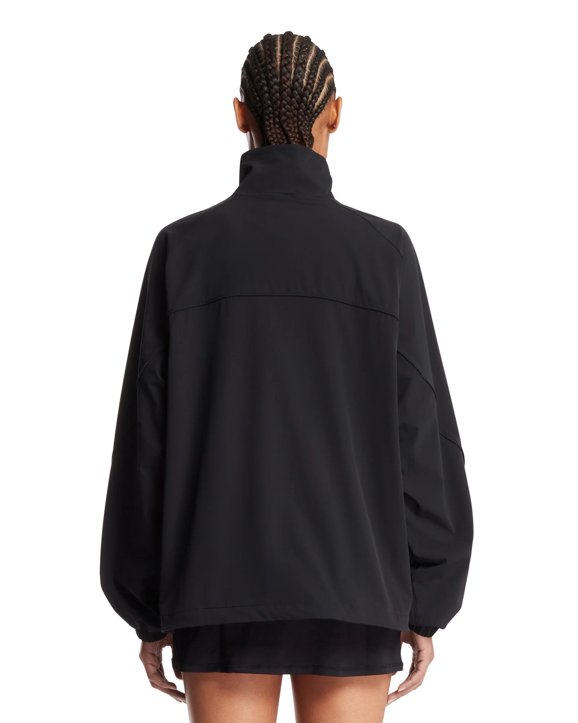 NikeSKIMS Giacca Oversize In Nylon Nera - Image 5