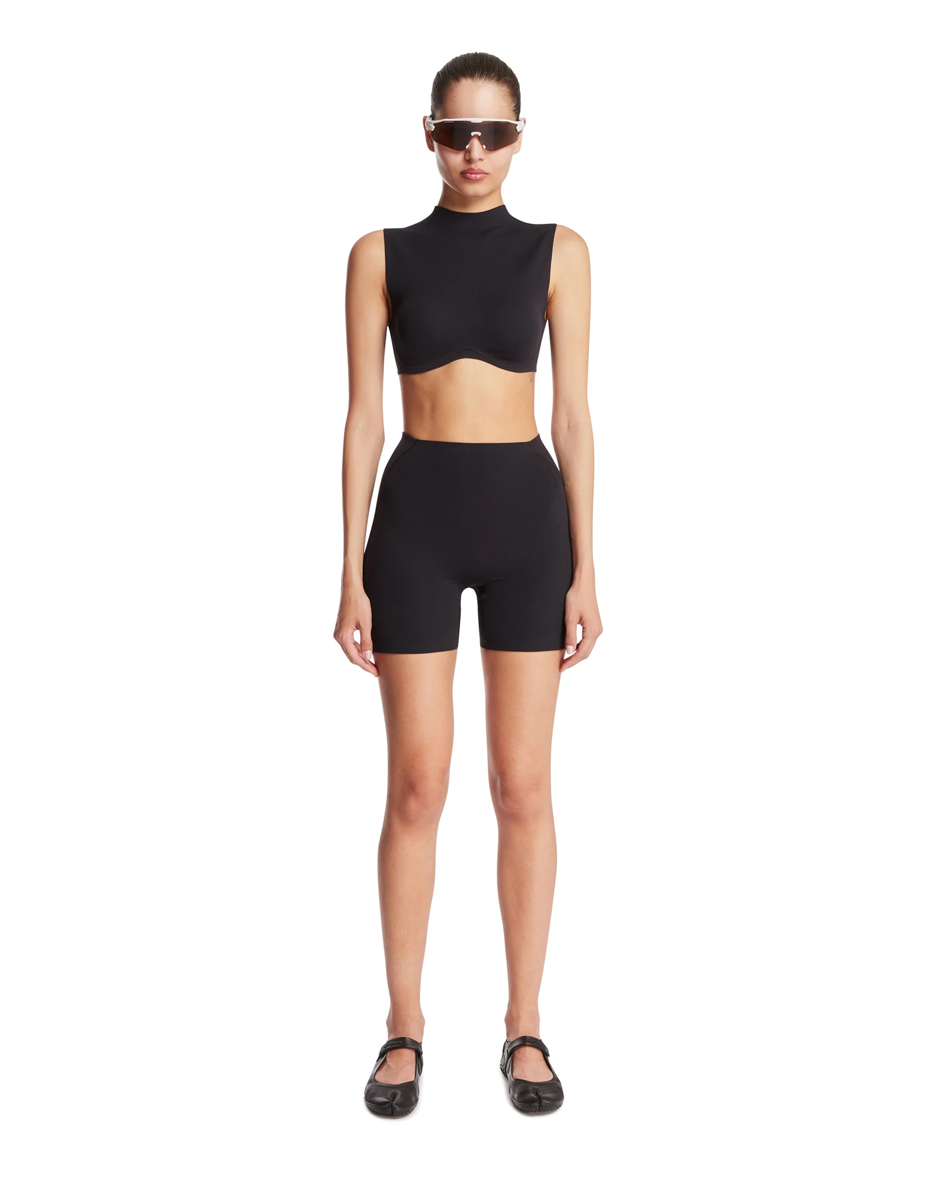 NikeSKIMS Shorts Studio Stretch Neri - Image 3