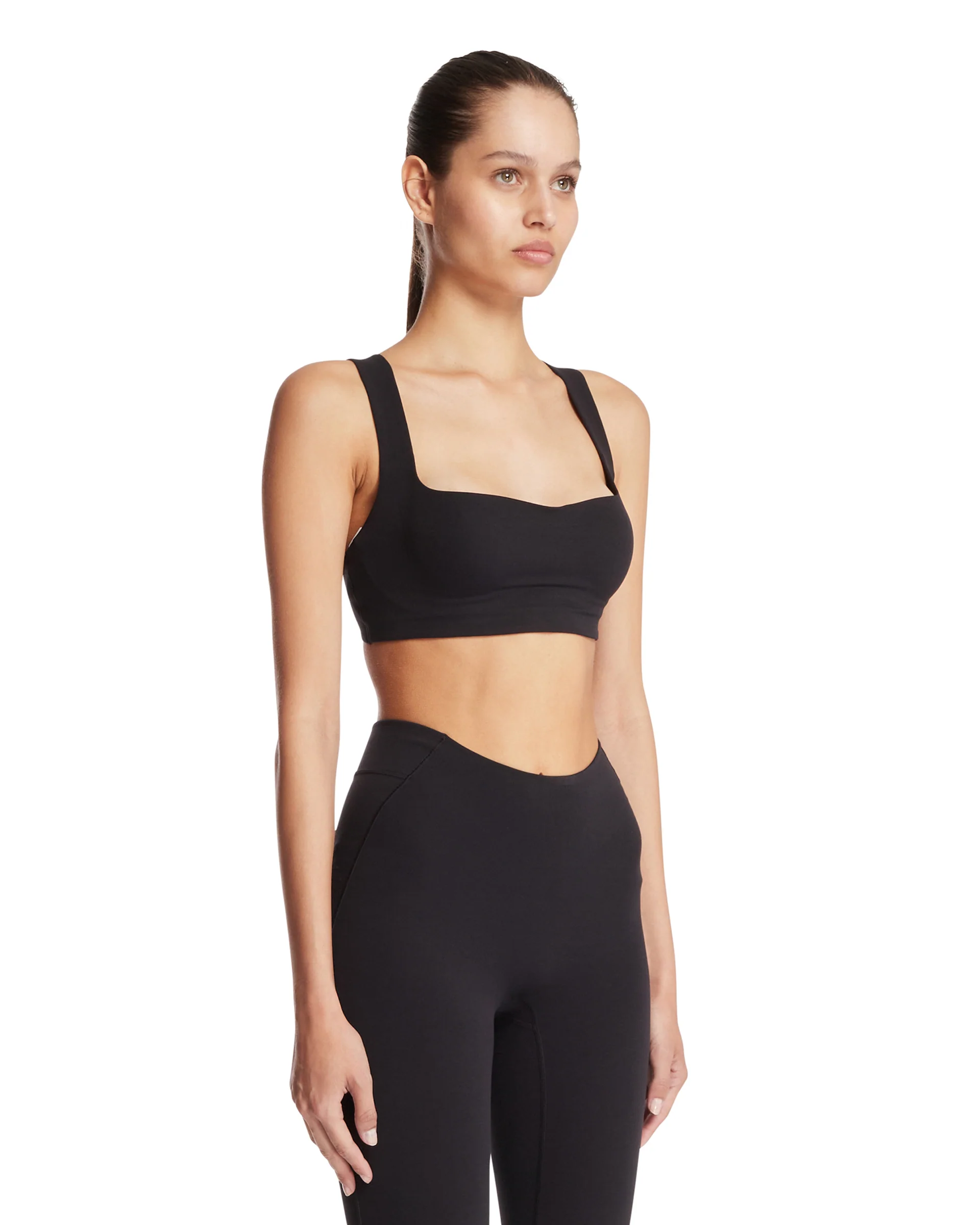 NikeSKIMS Top Studio Stretch Nero - Image 2