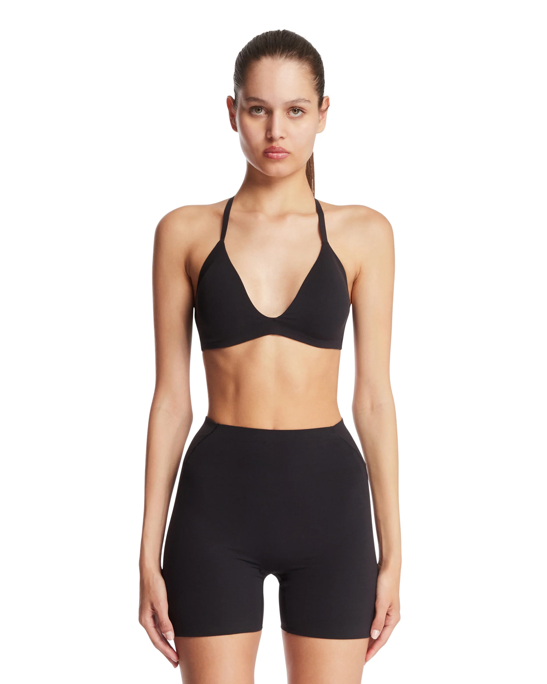 NikeSKIMS Top Studio Stretch Nero