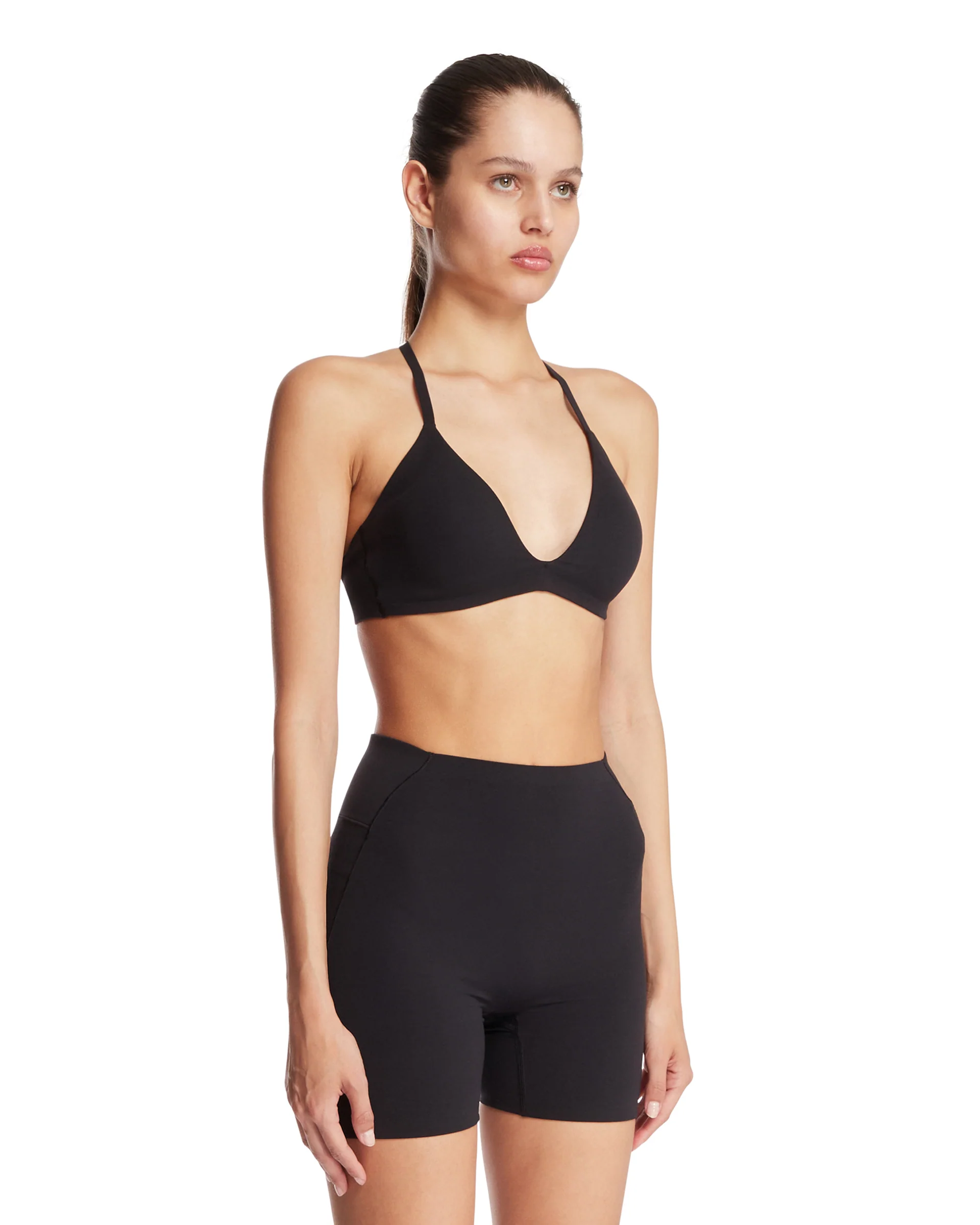 NikeSKIMS Top Studio Stretch Nero - Image 2