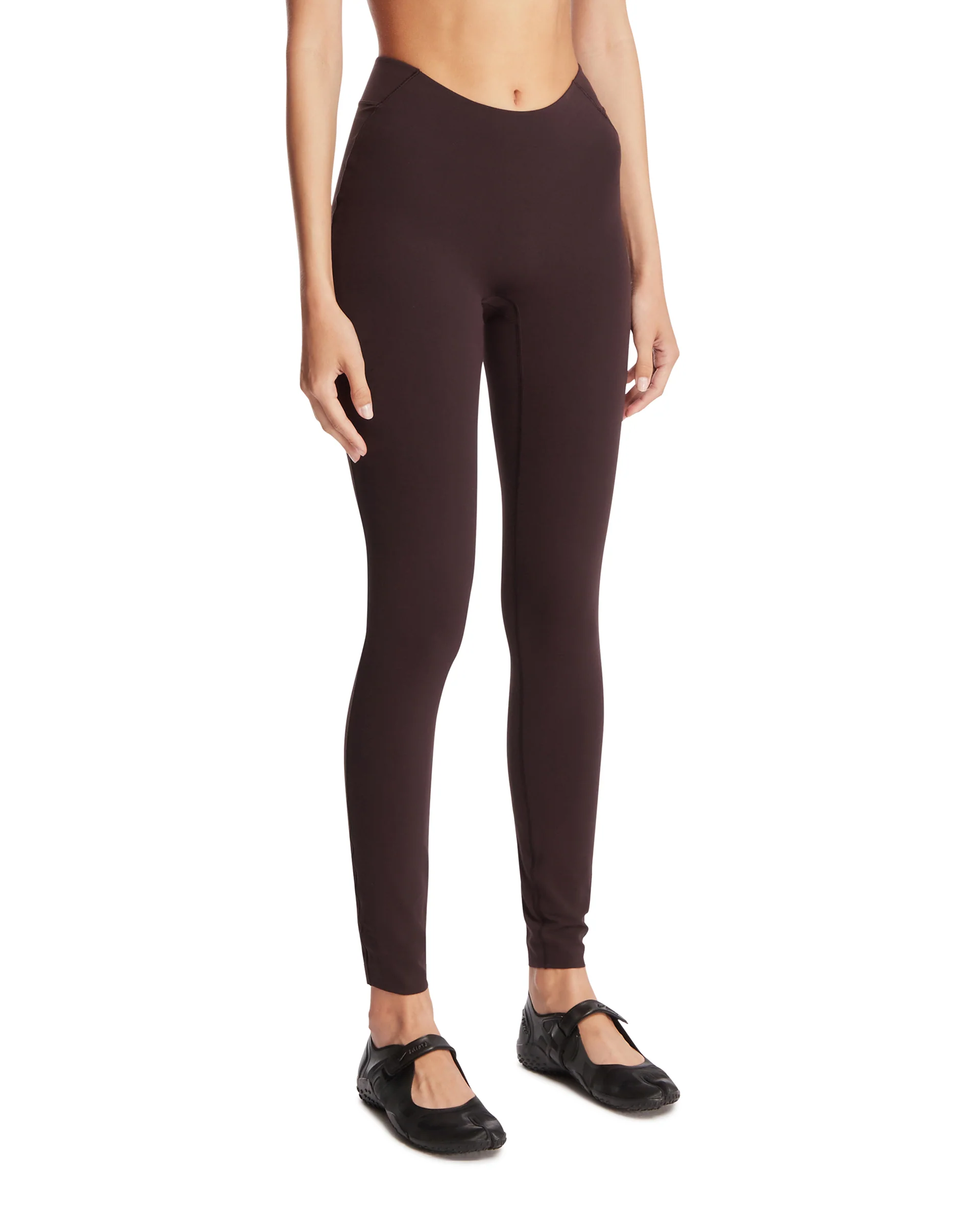 NikeSKIMS Leggings Studio Stretch Marroni - Image 2
