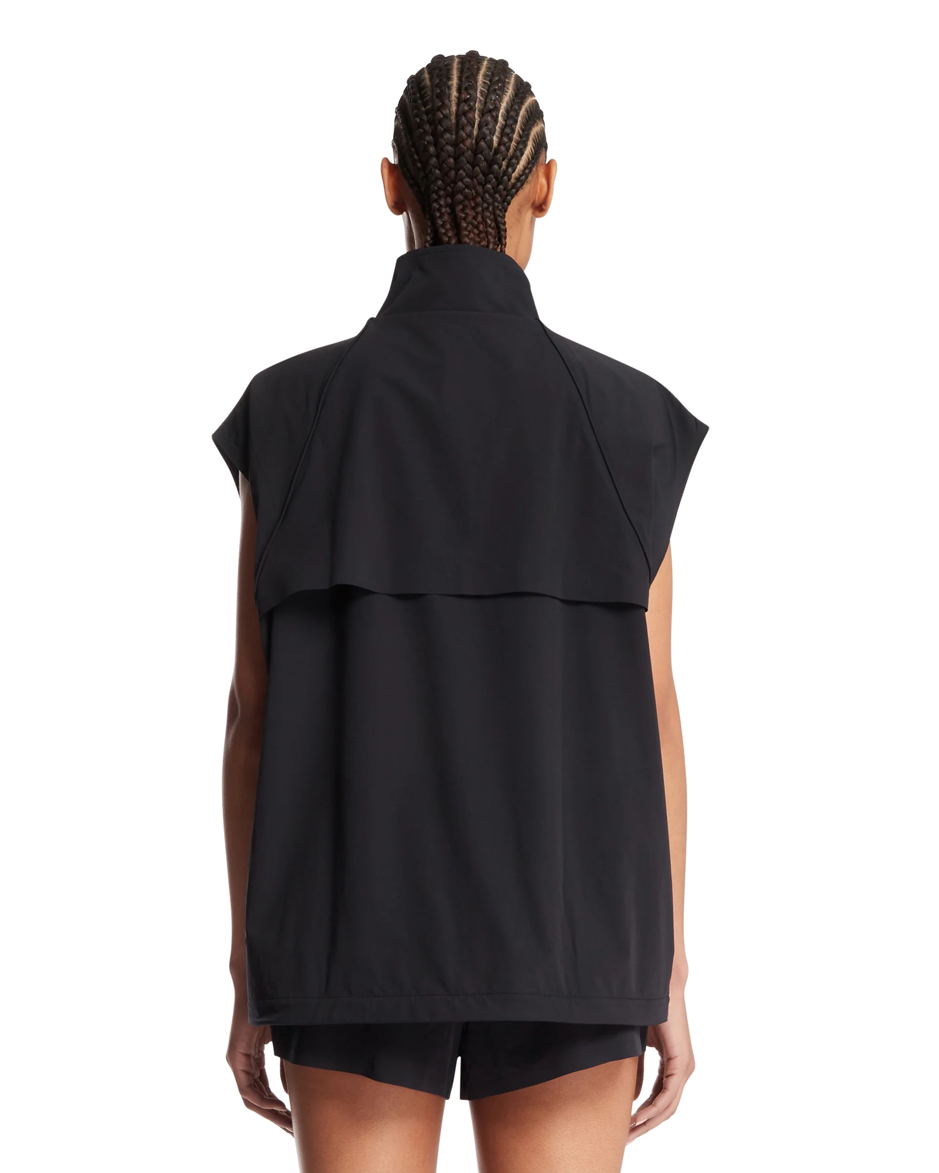 NikeSKIMS Gilet Oversize In Nylon Nero - Image 5