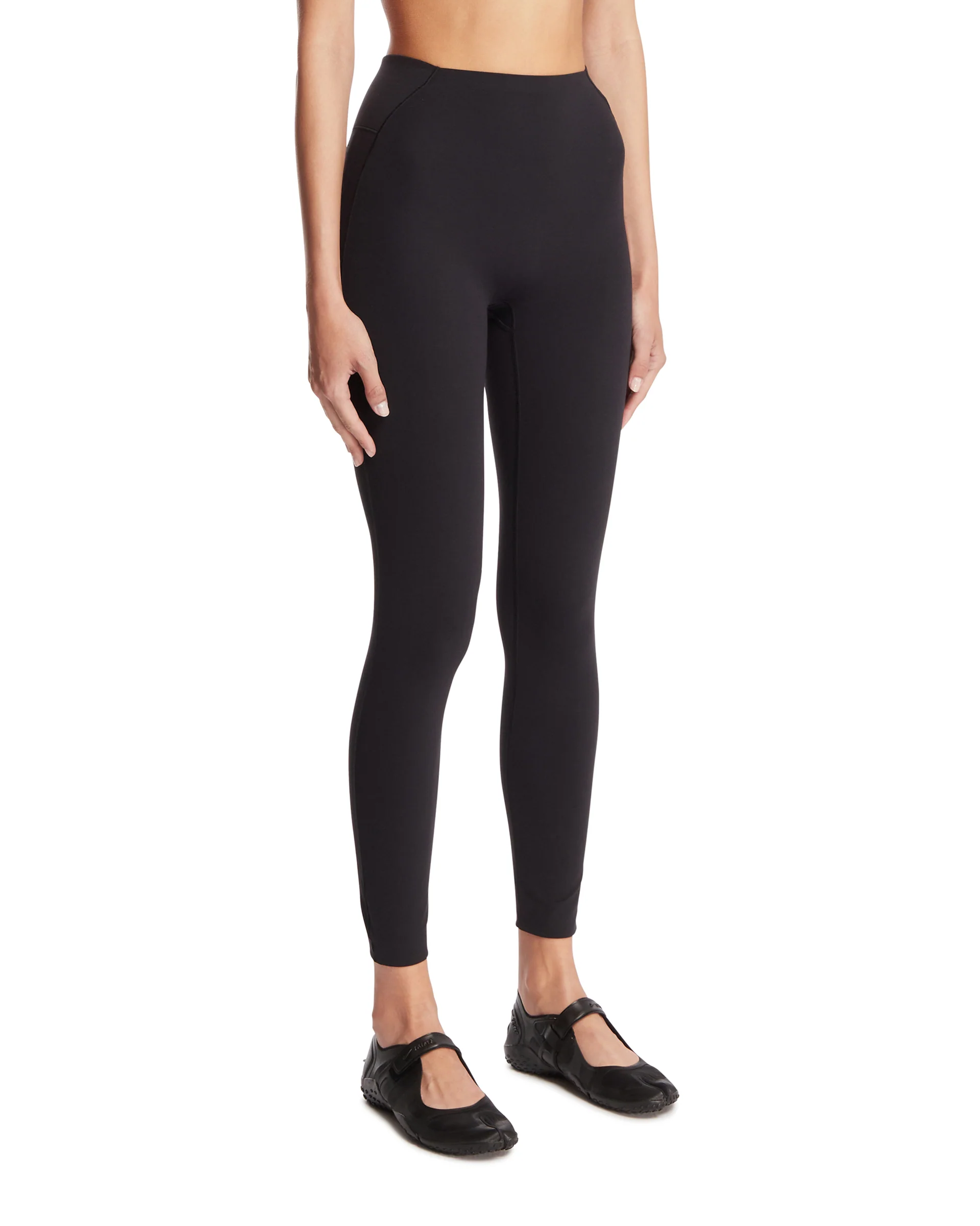 NikeSKIMS Leggings Studio Stretch Neri - Image 2
