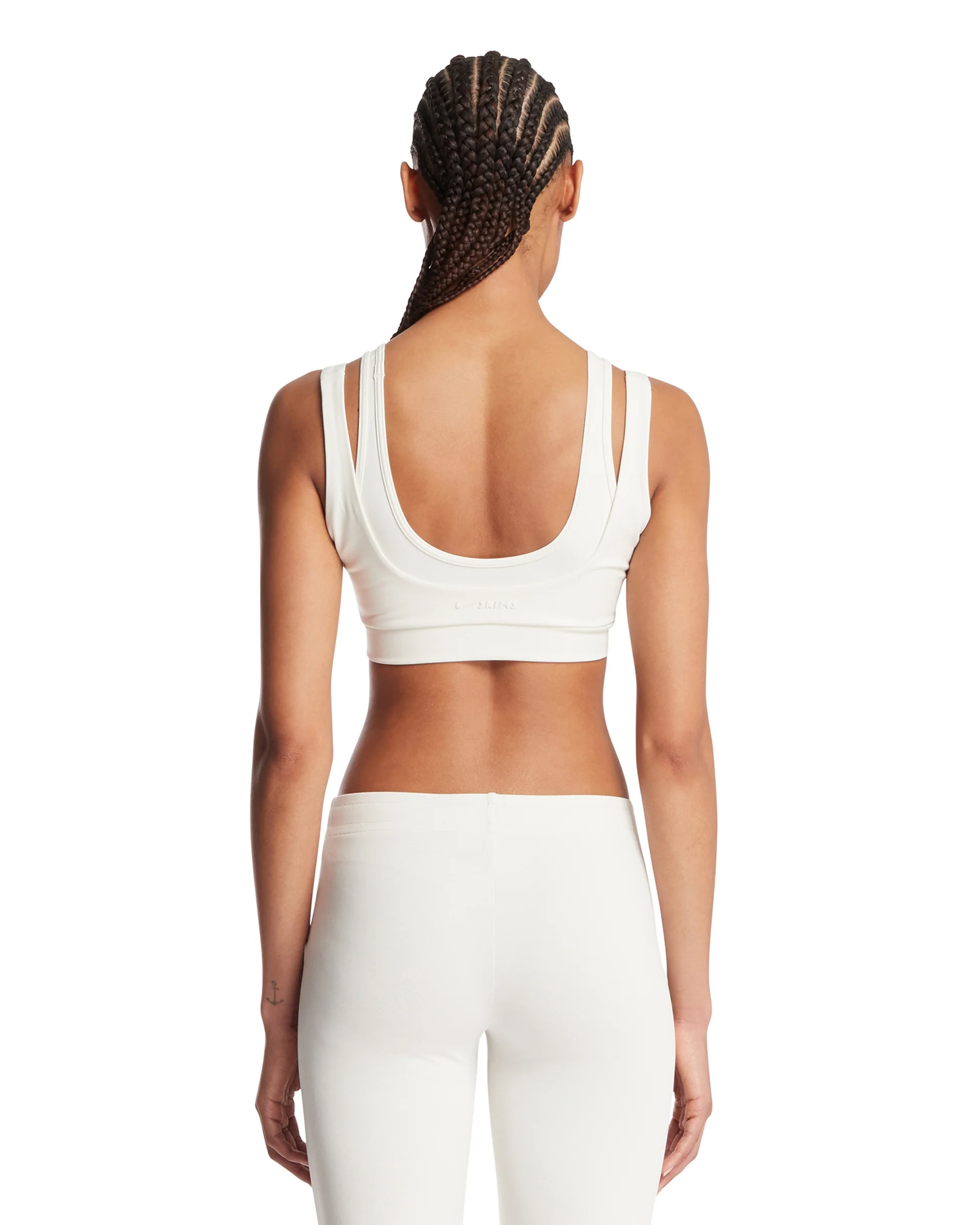 NikeSKIMS Top Doppia Spallina Bianco - Image 5