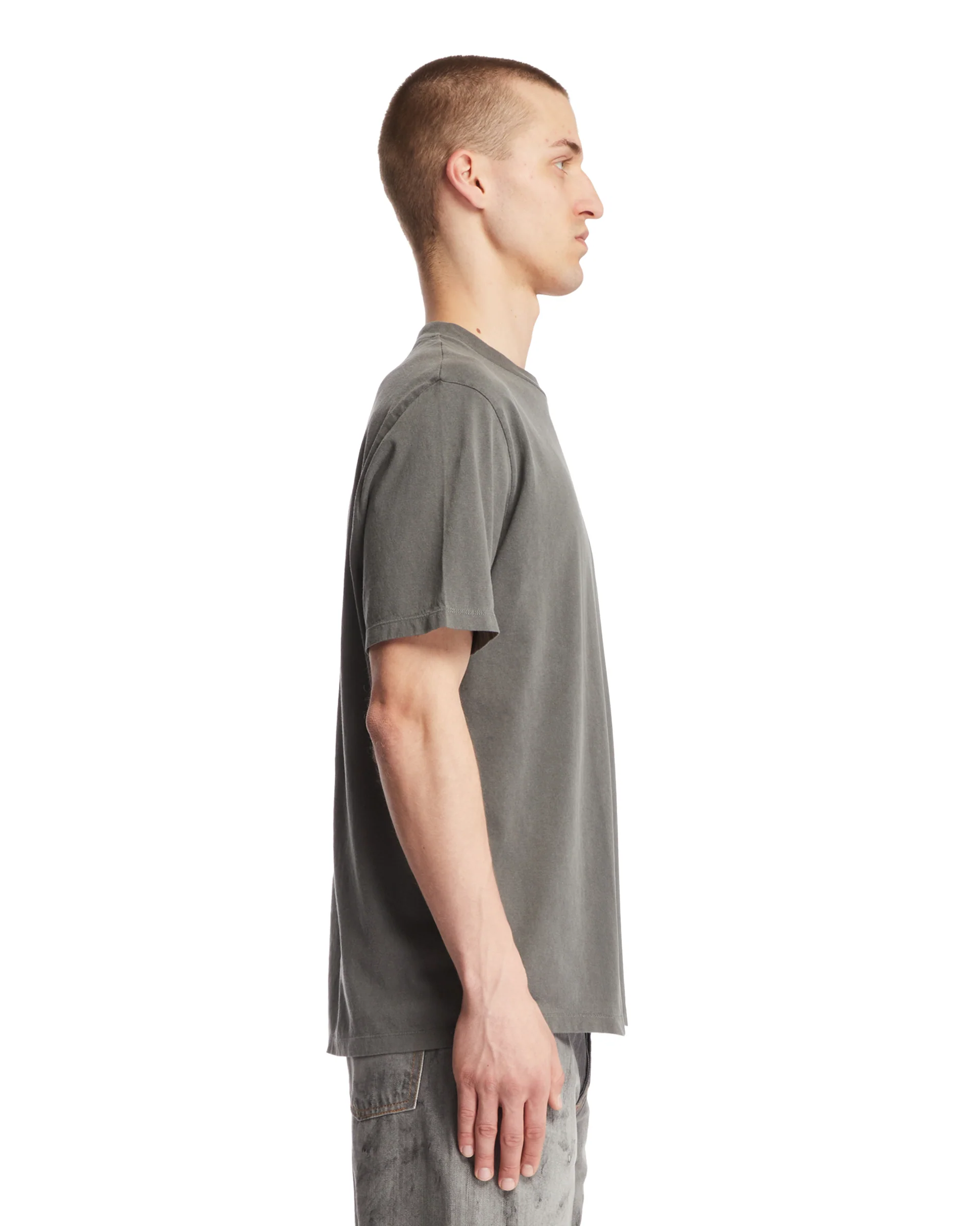 Box T-Shirt In Cotone Grigia - Image 4