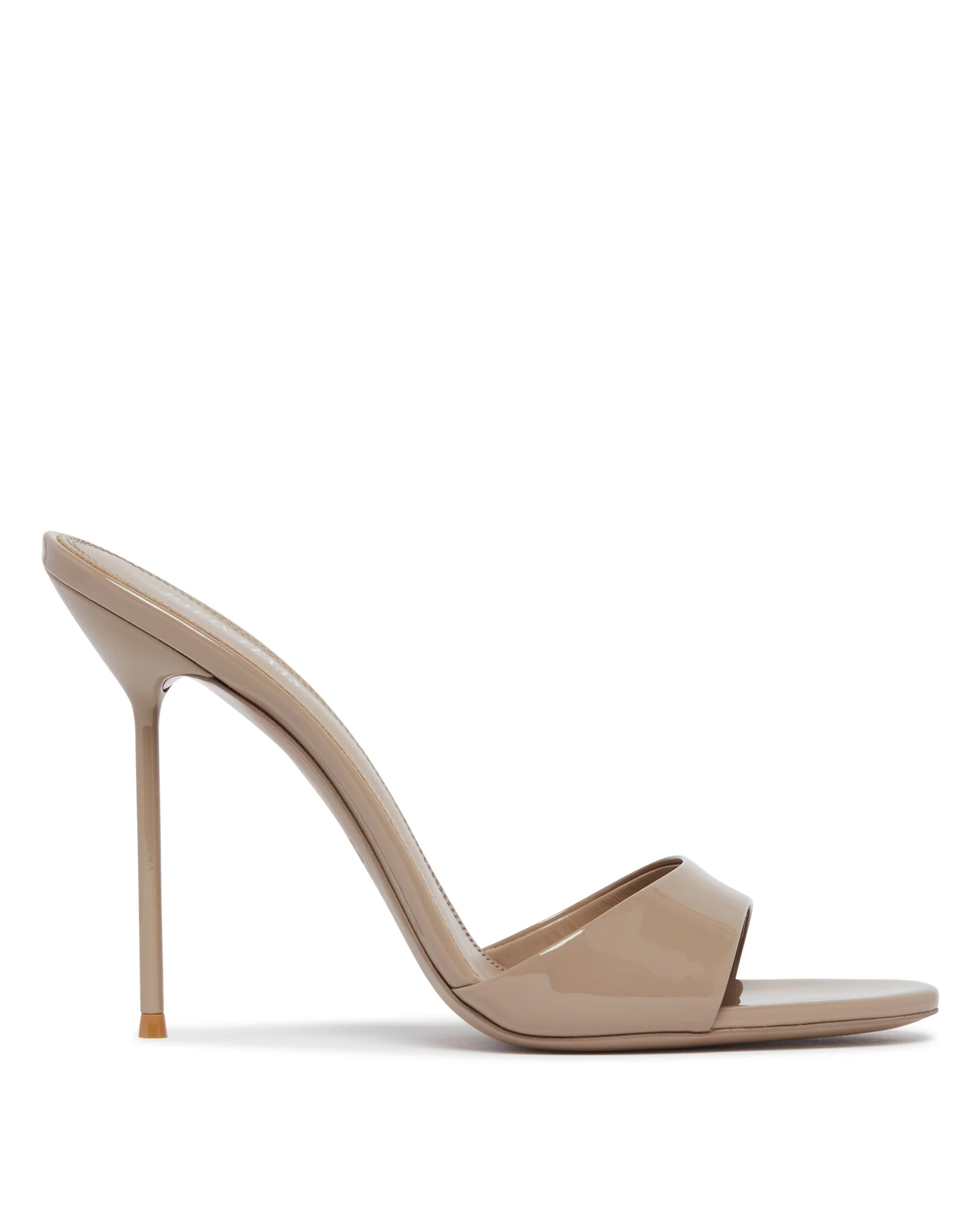Mules Lidia In Pelle Beige