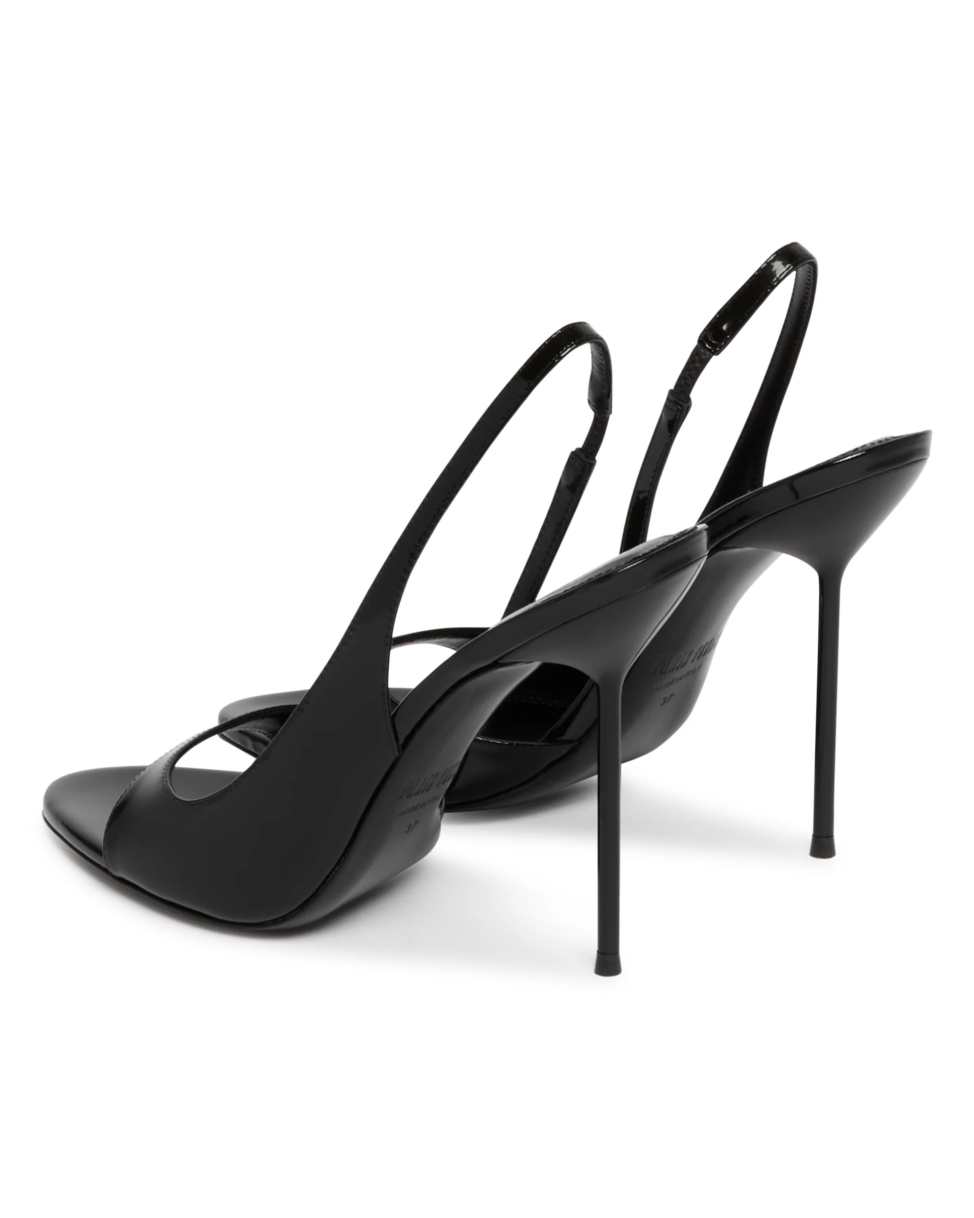 Slingback In Pelle Nere - Image 5
