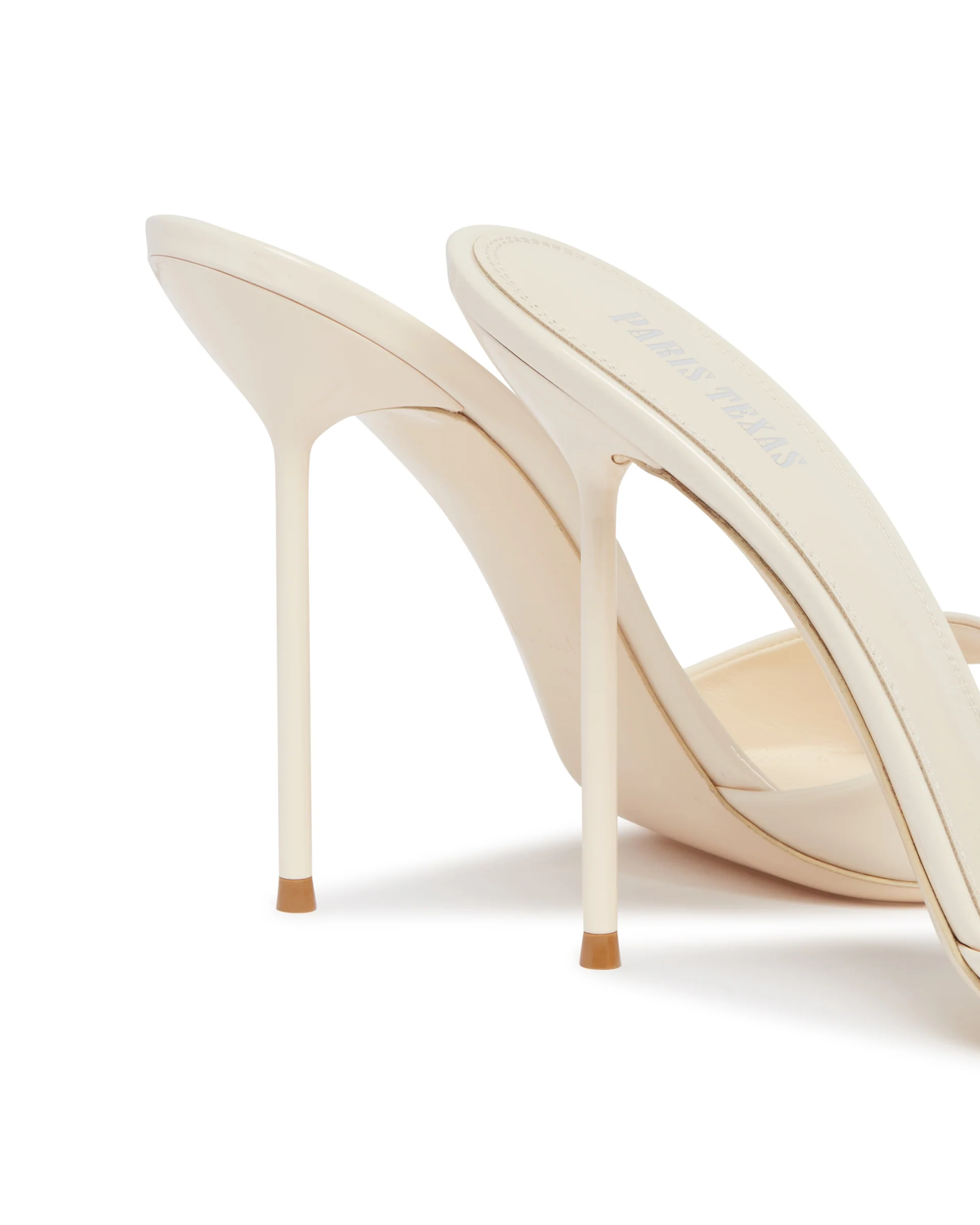 Mules Lidia In Pelle Bianche - Image 6