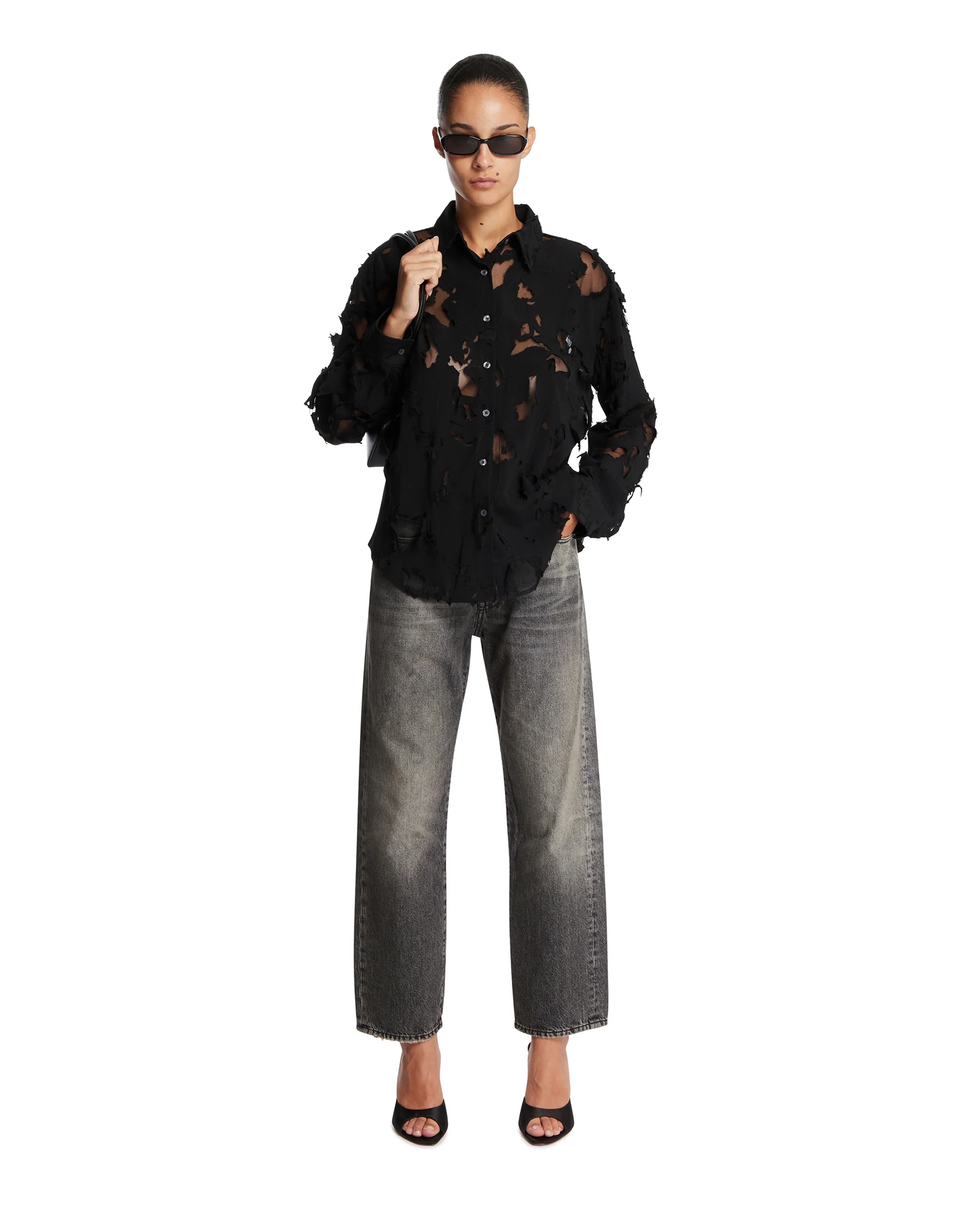 Jeans Stretch Boyfriend Neri - Image 3