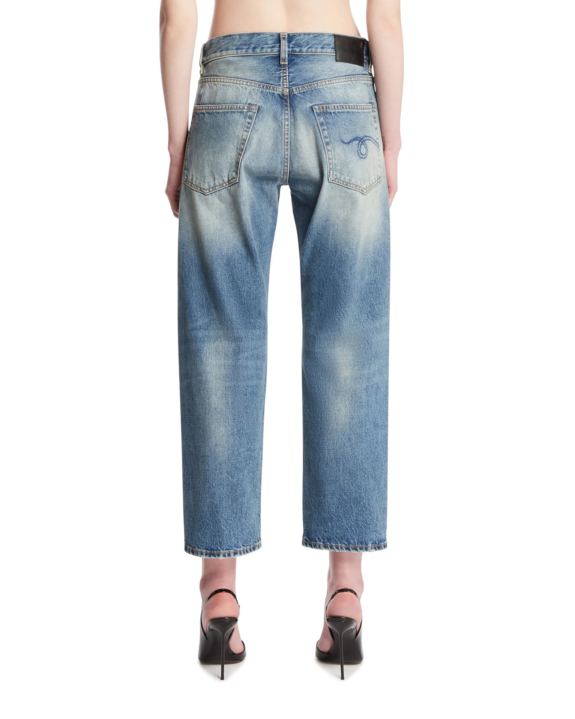 Jeans Boyfriend Blu - Image 5