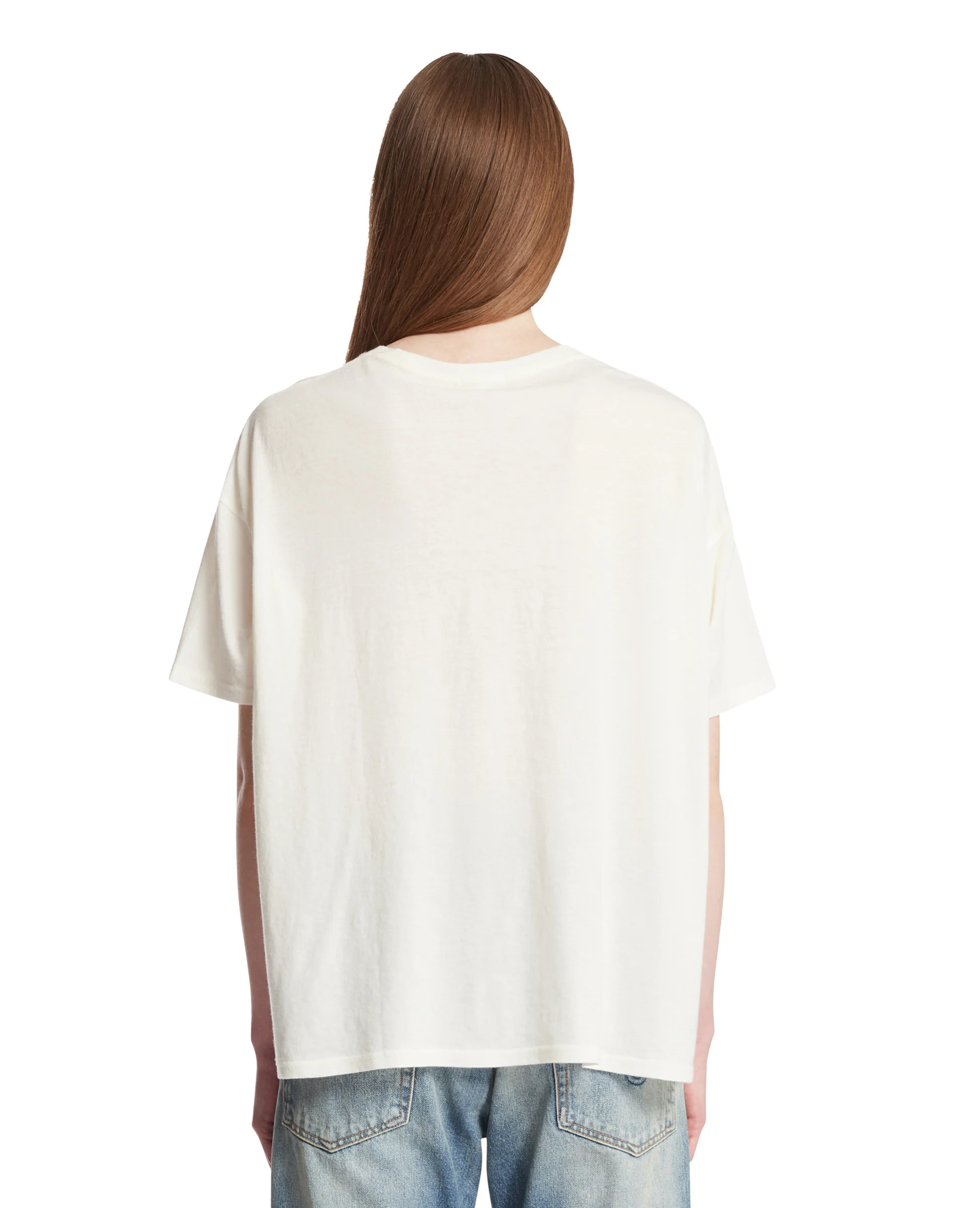 T-Shirt In Cotone Bianca - Image 5