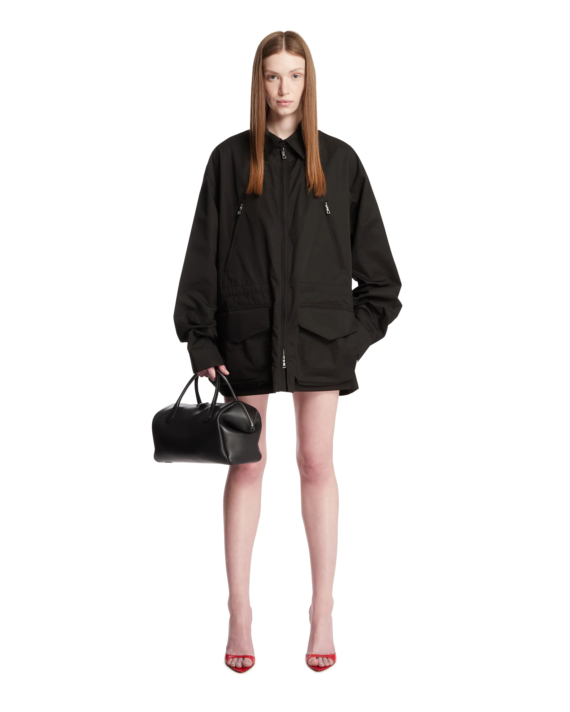 Field Jacket In Cotone Nera - Image 3