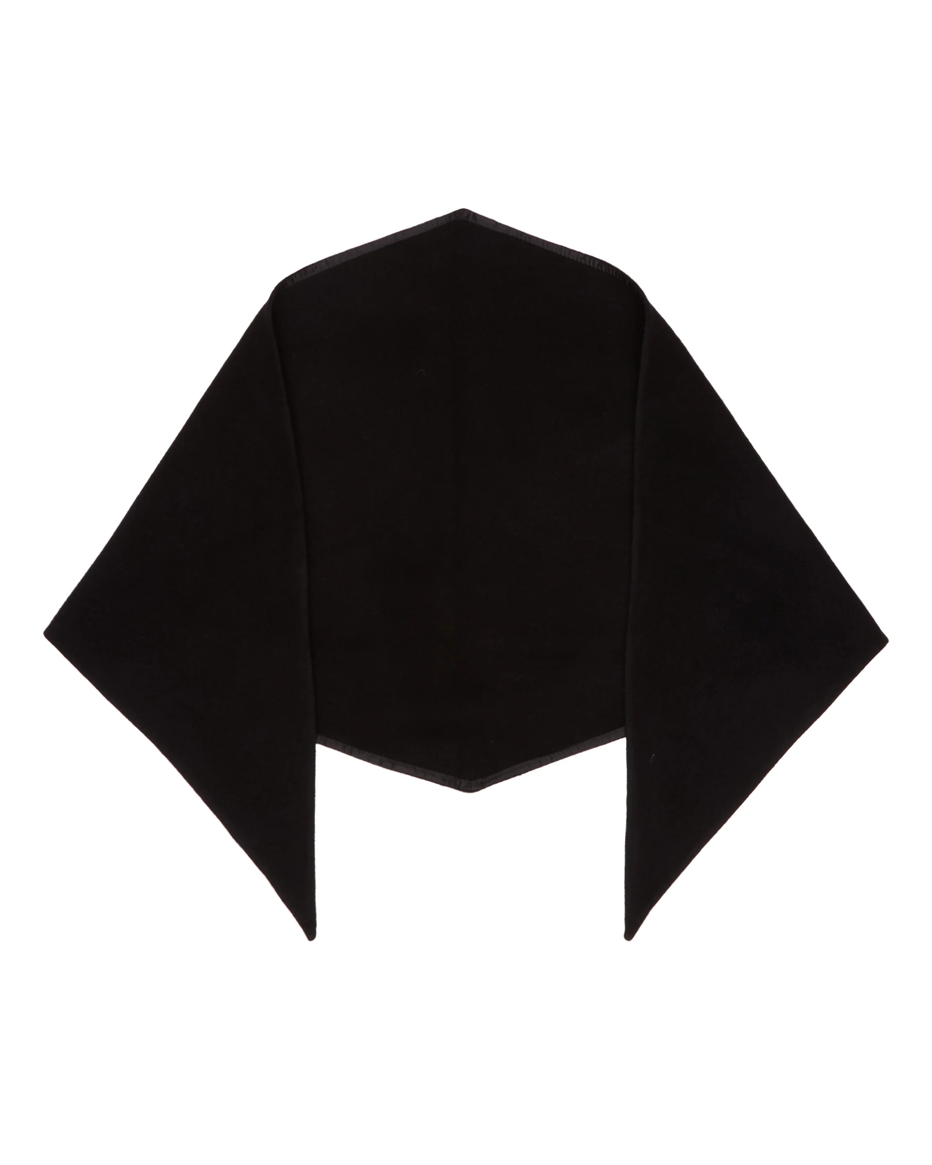 Sciarpa In Lana Nera - Image 2