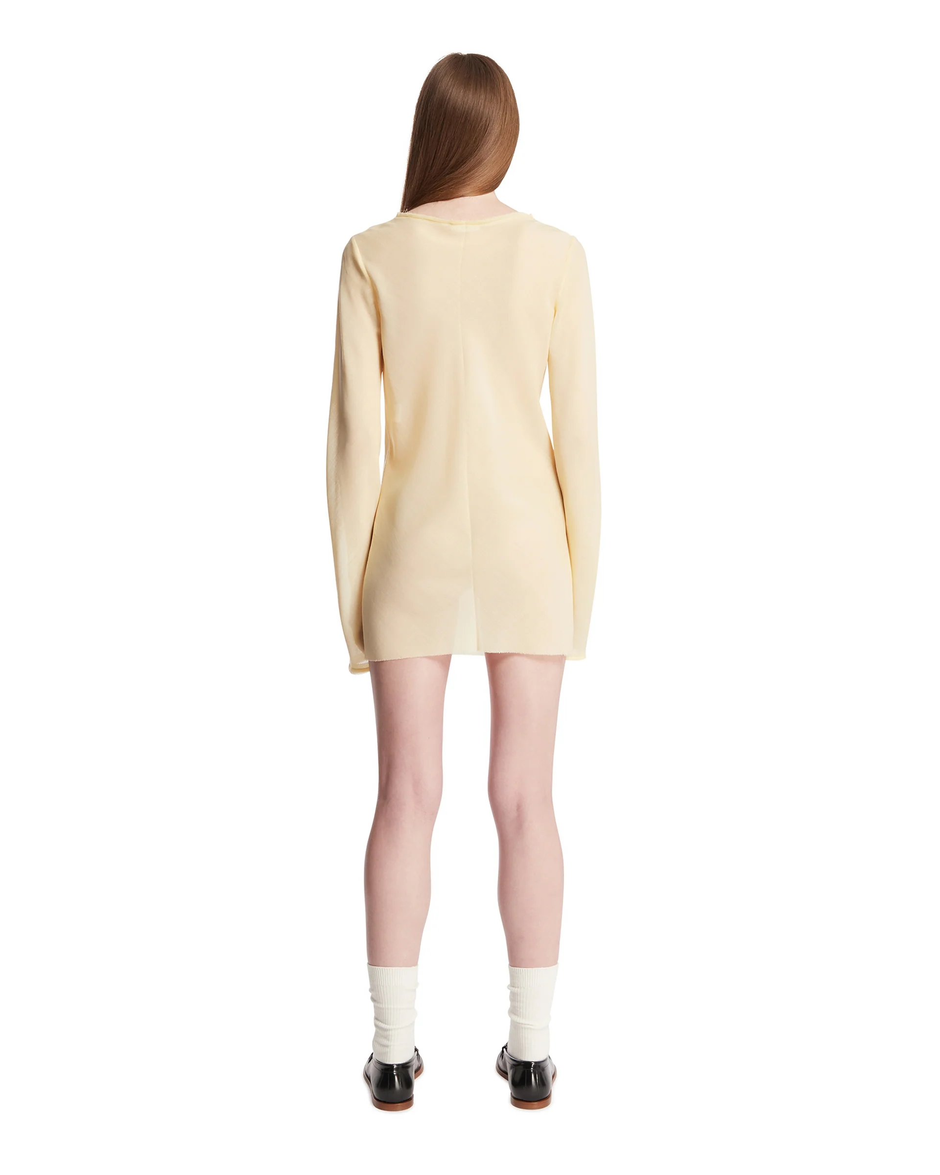 Abito In Lana Giallo - Image 5