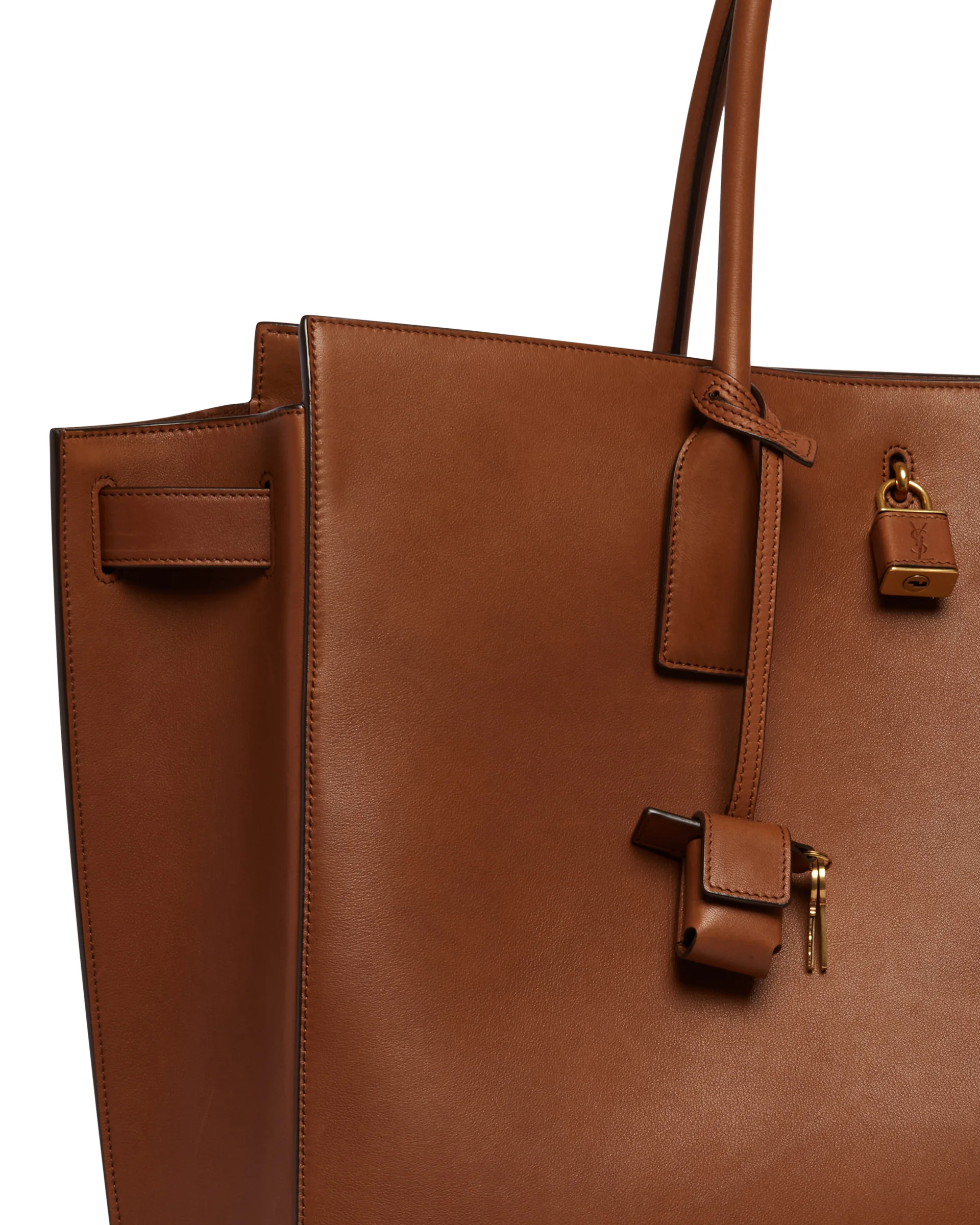 Borsa Sac De Jour Grande In Pelle Marrone - Image 4