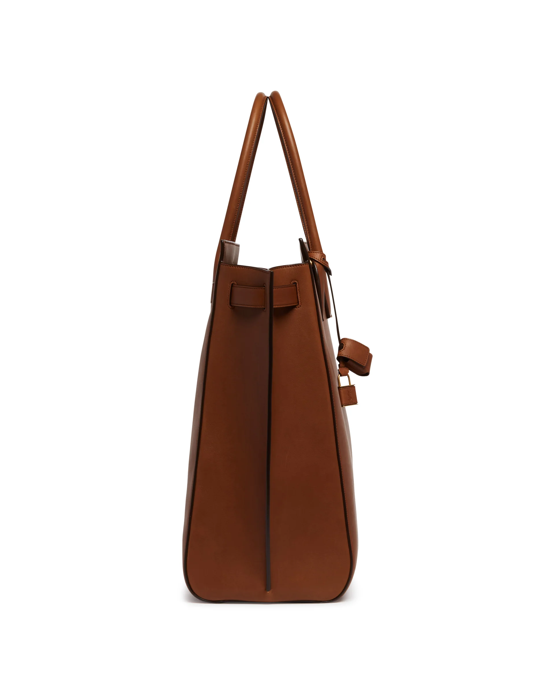 Borsa Sac De Jour Grande In Pelle Marrone - Image 7