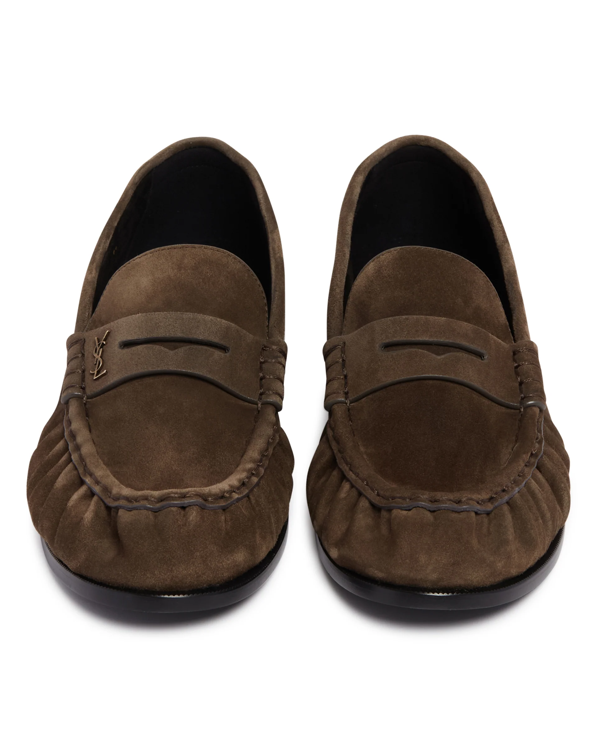 Mocassini Le Loafer In Suede Marroni - Image 4