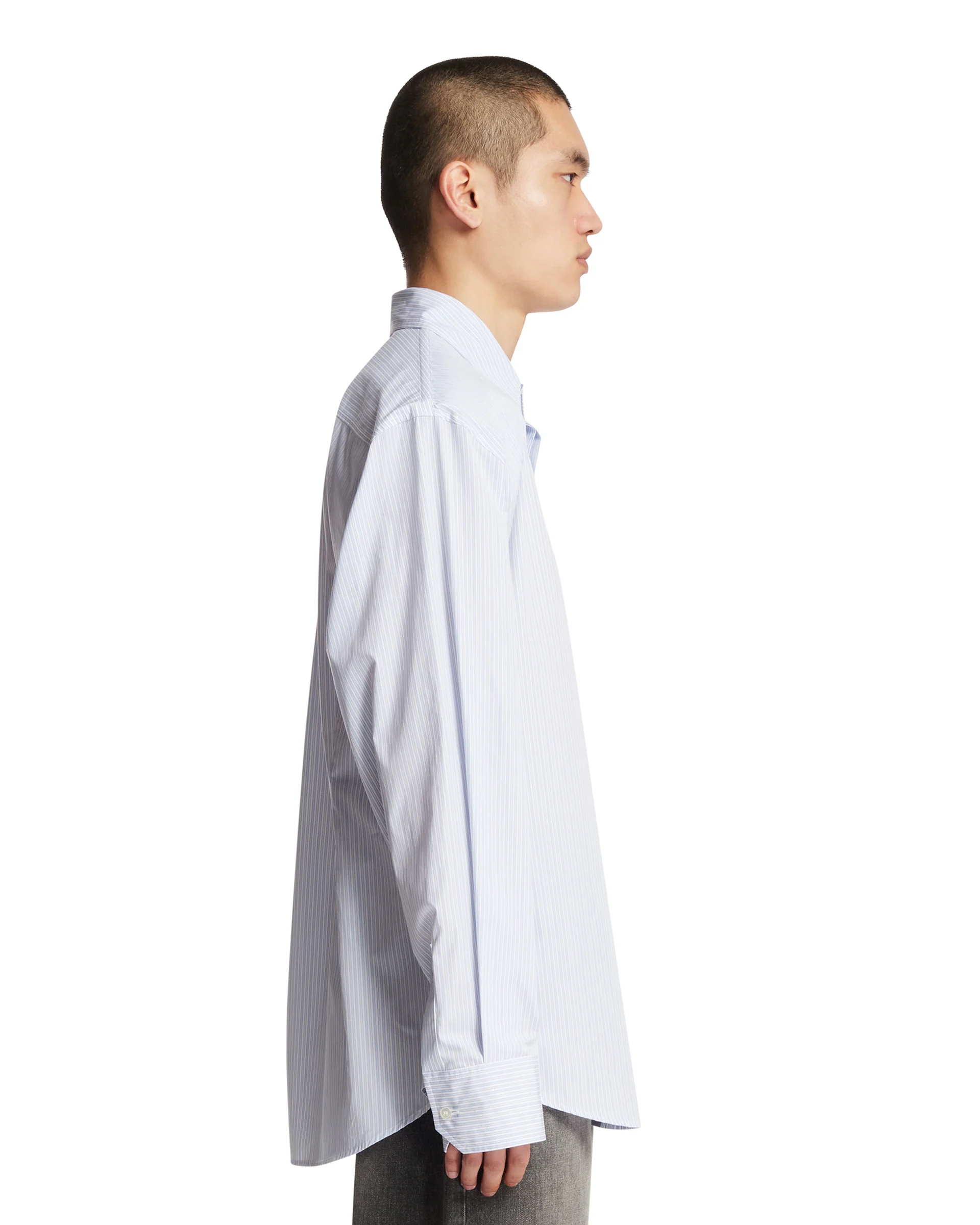 Camicia Con Spalle Larghe Bianca - Image 4