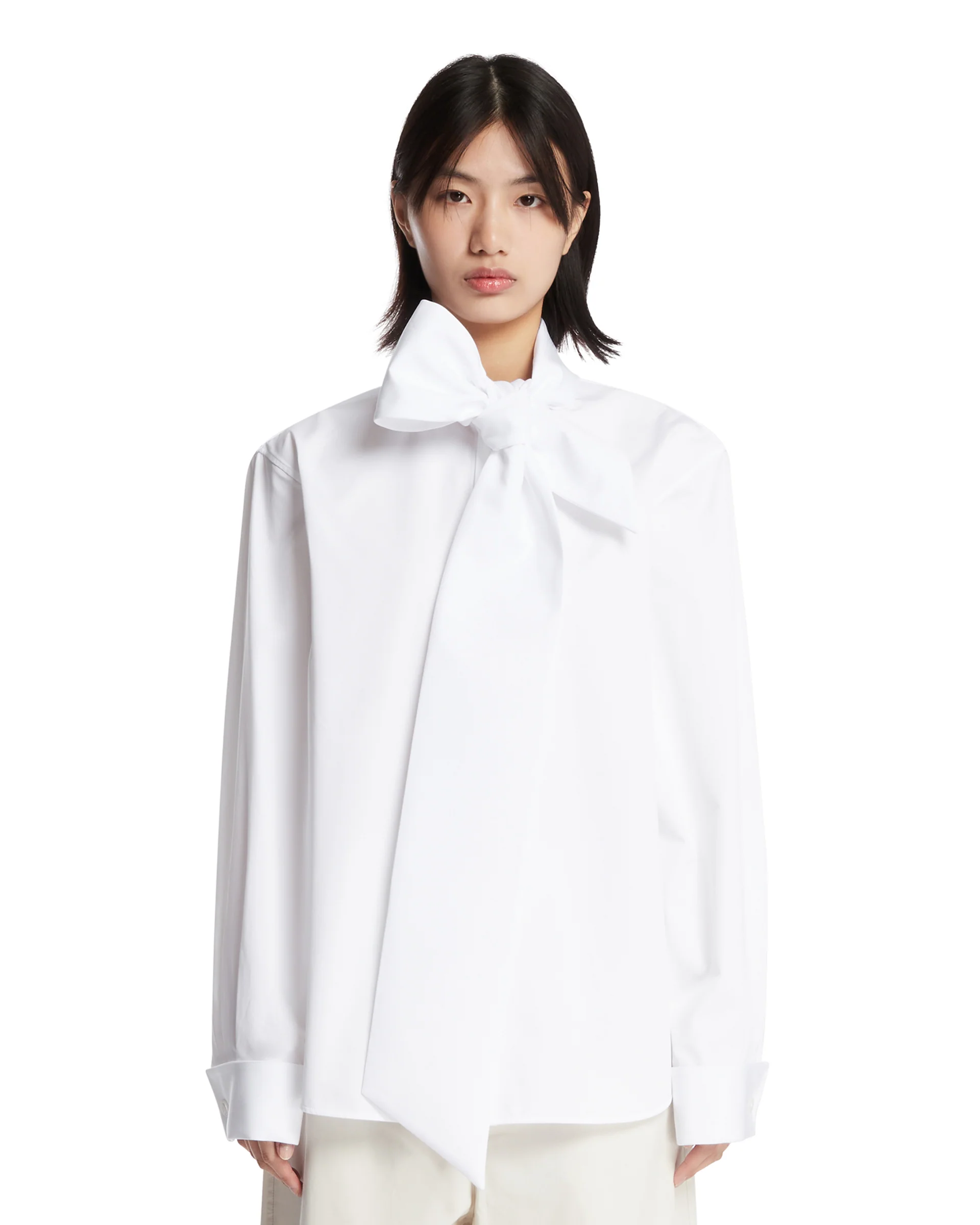 Camicia Lavalliere Bianca