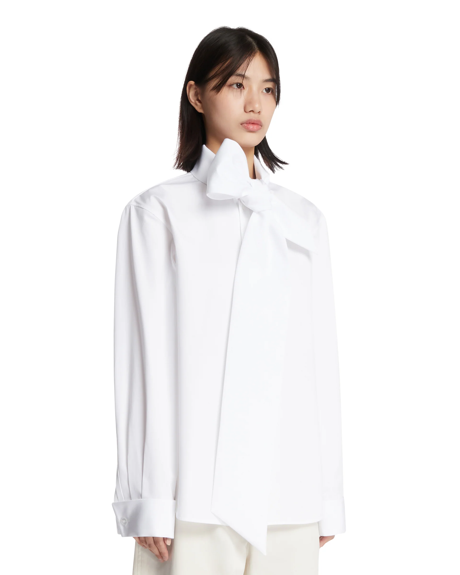 Camicia Lavalliere Bianca - Image 2