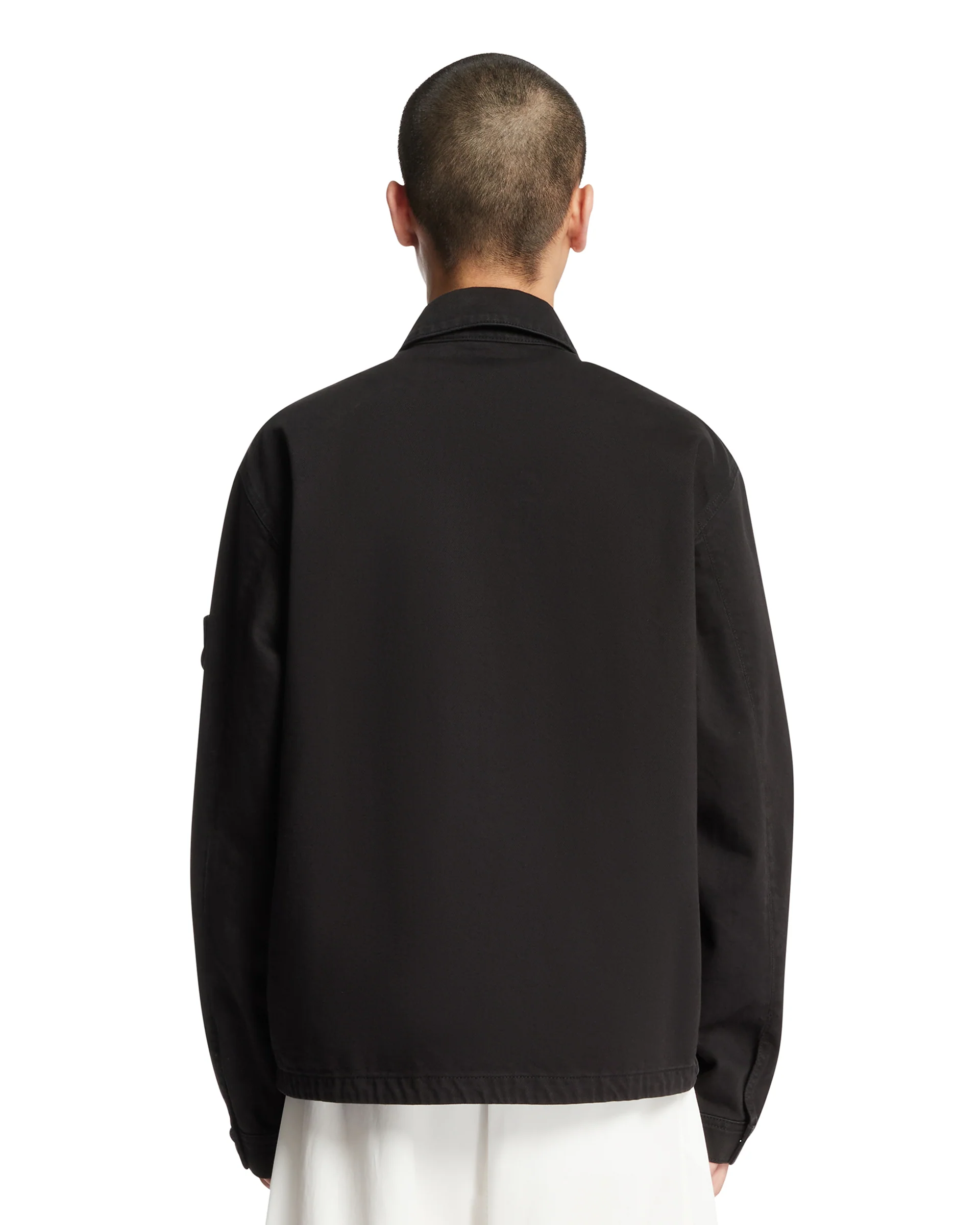 Giacca Coach Con Antigoccia Nera - Image 5