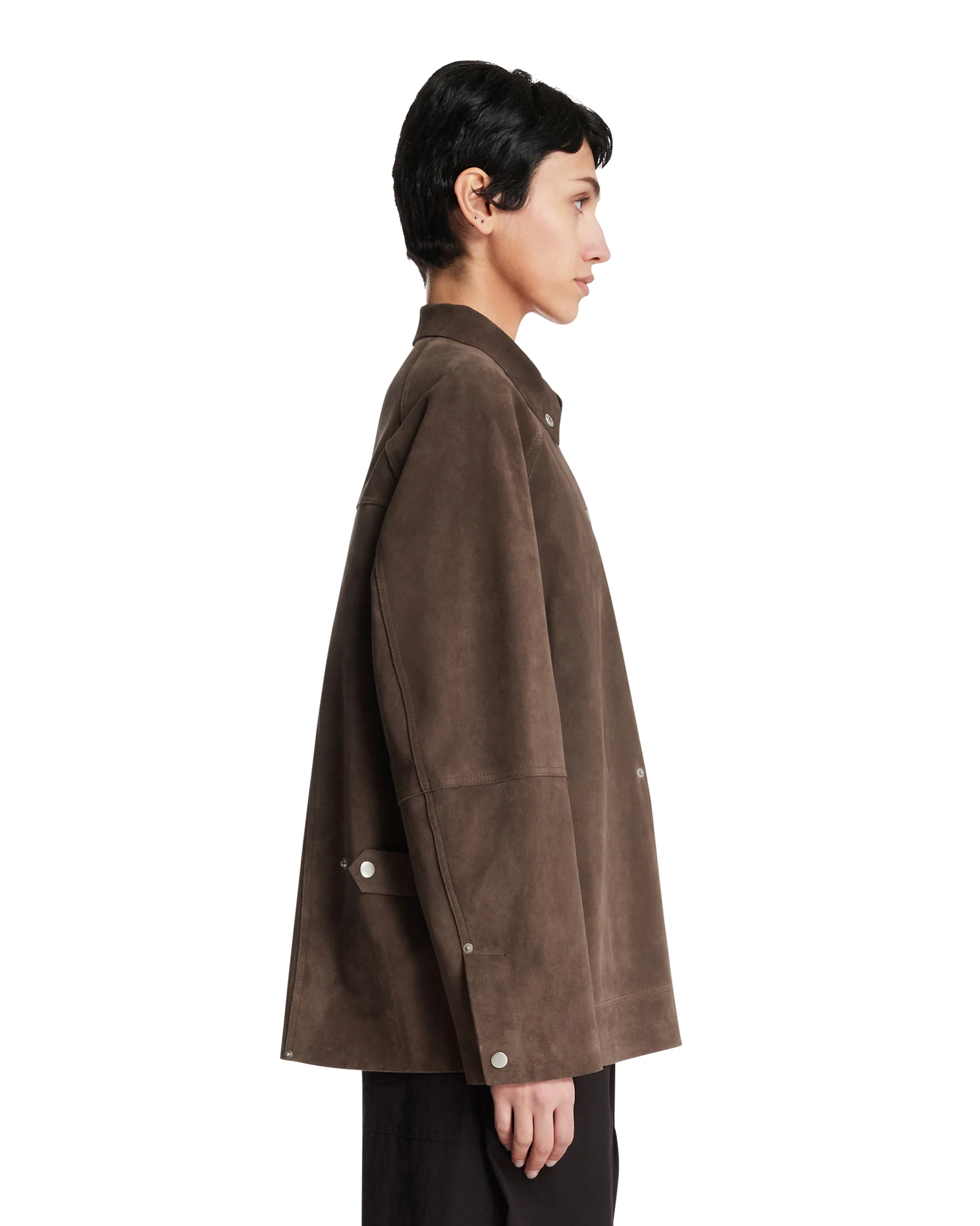 Giacca Scamosciata Dash Marrone - Image 4