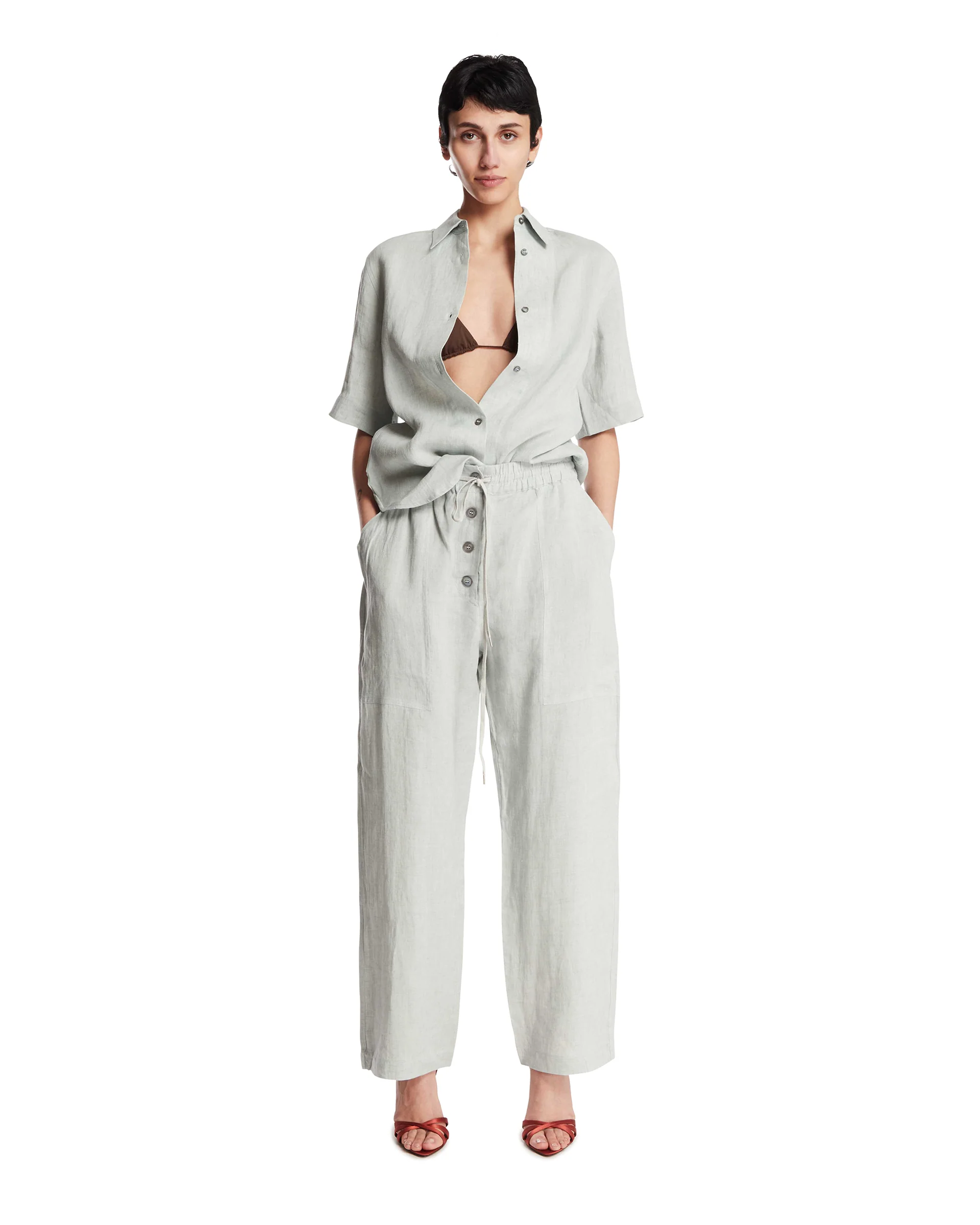 Pantaloni Attis Celesti - Image 3