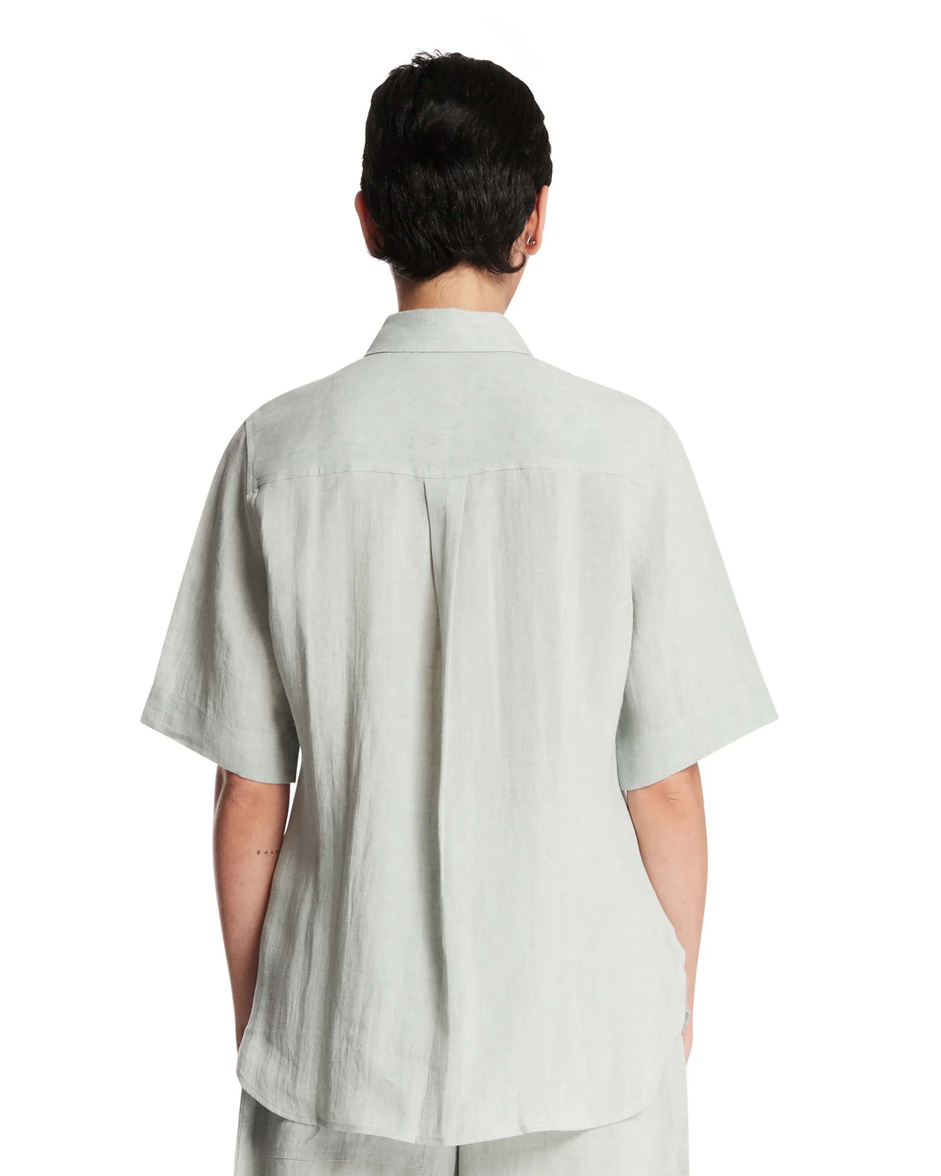 Camicia A Maniche Corte Estes Azzurra - Image 5